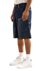 JAPANESE SELVEDGE DENIM CARPENTER SHORT