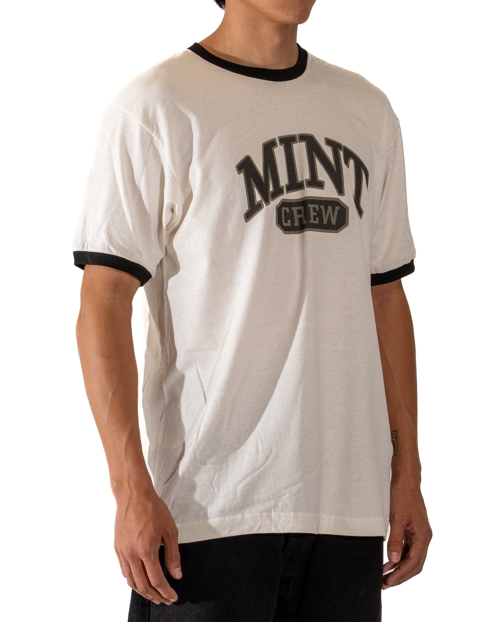 MINTCREW VARSITY RINGER TEE