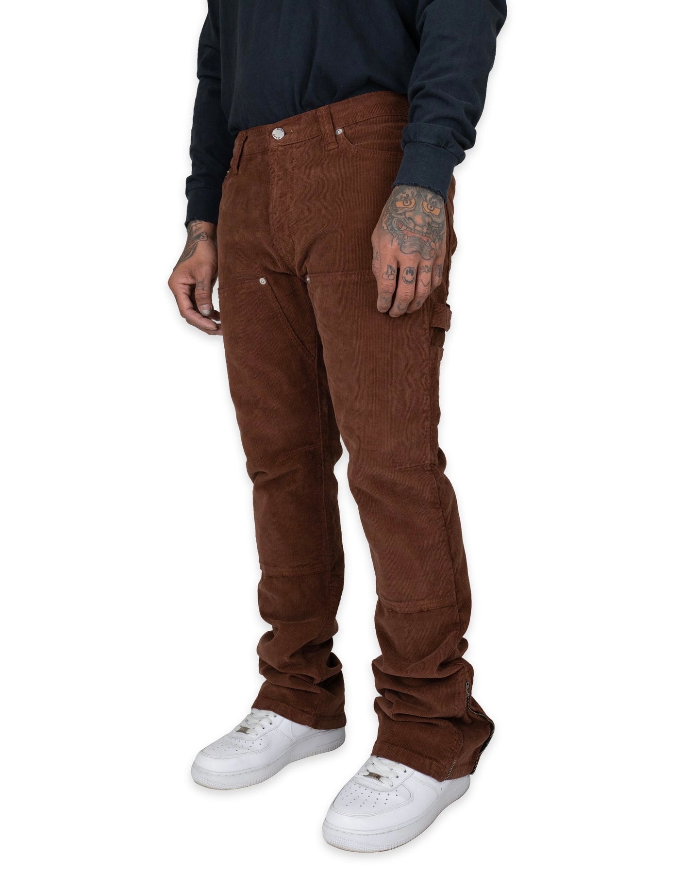 MINTCREW CORDUROY CARPENTER PANTS (BROWN)