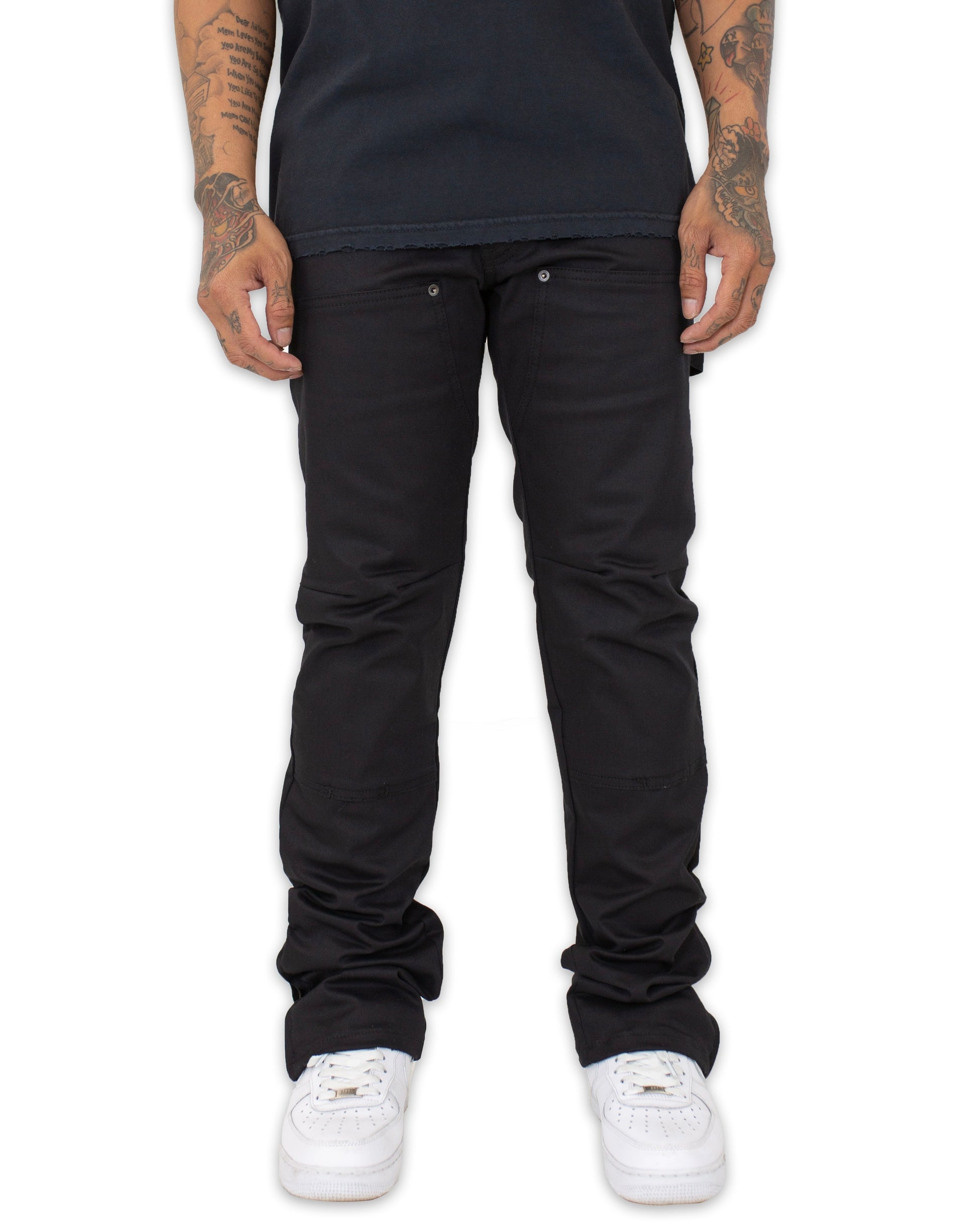 V2 MINT CREW CARPENTER PANT (BLACK)