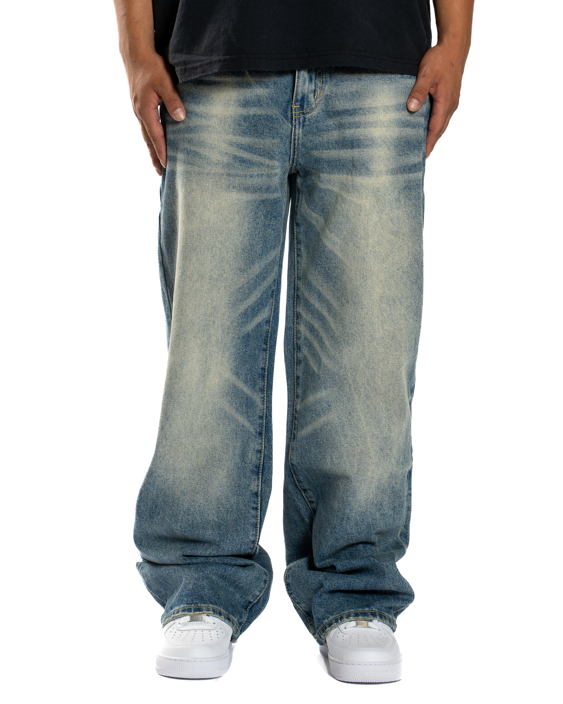 BALBOA WASH MINTCREW BAGGY DENIM PANT