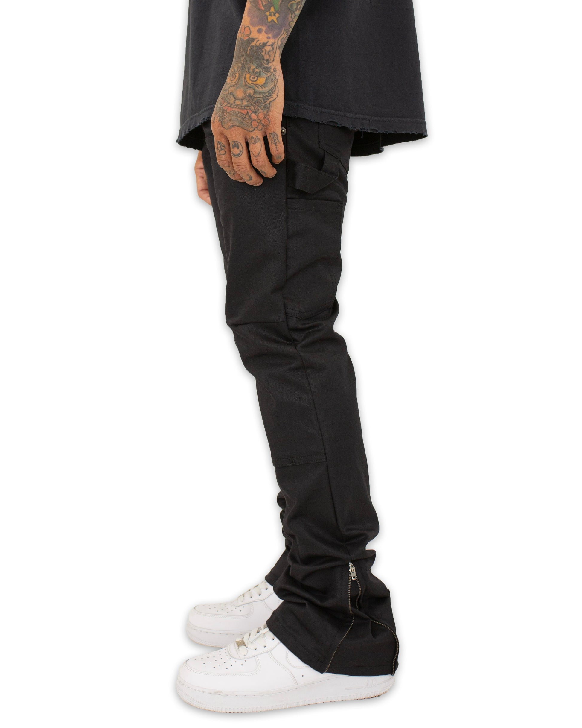 V2 MINT CREW CARPENTER PANT (BLACK)