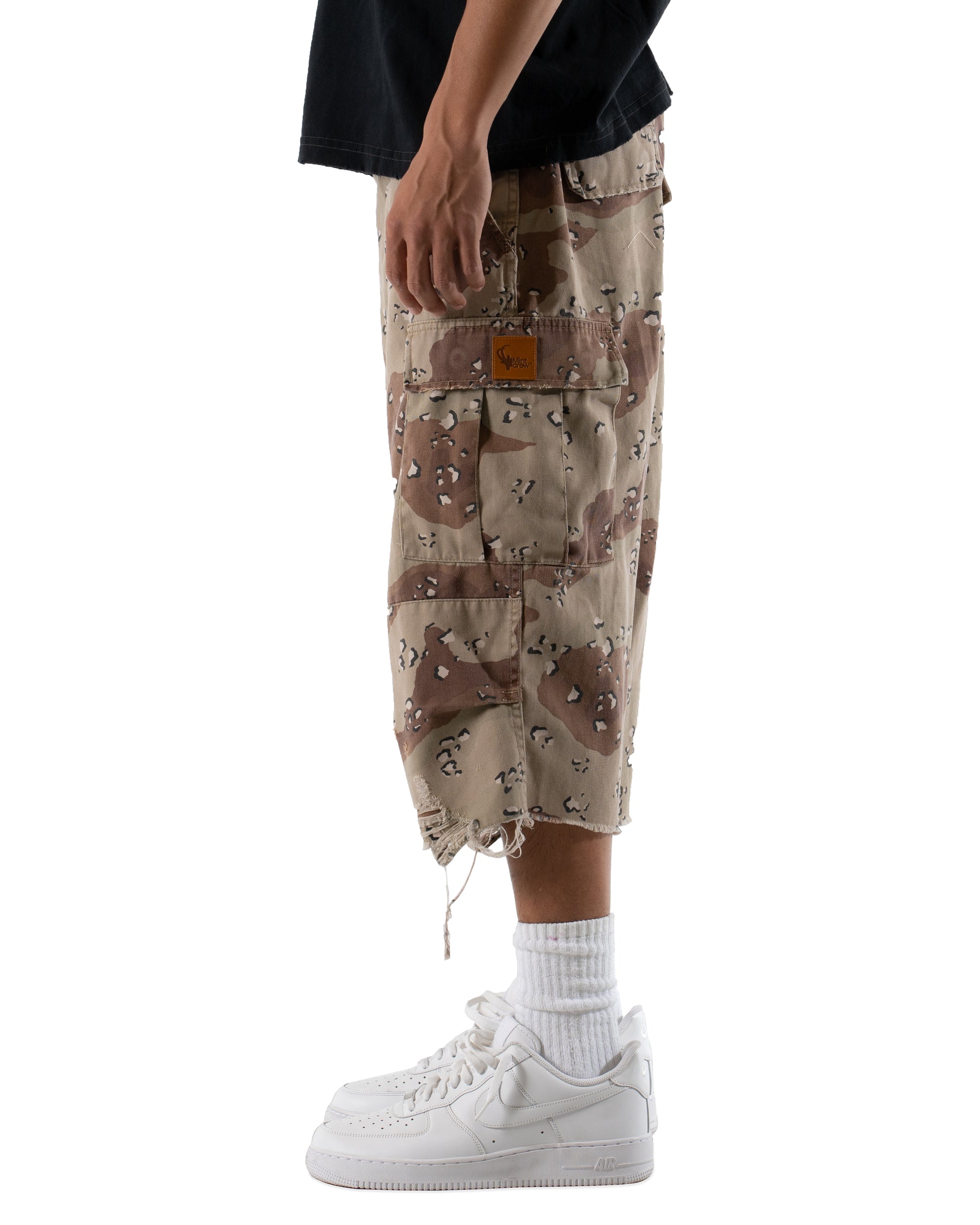 MINTCREW VINTAGE SURPLUS BDU JORT (6-COLOR DESERT CAMO)