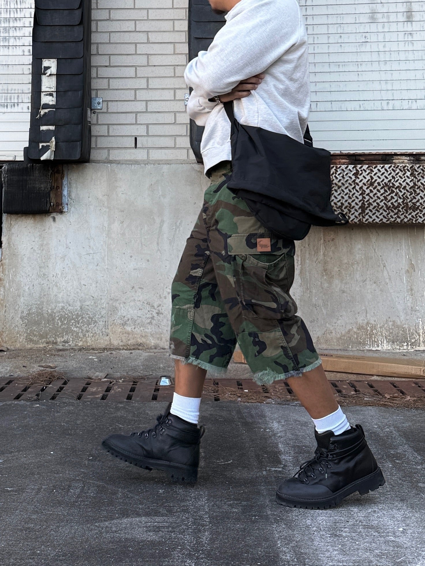 MINTCREW VINTAGE SURPLUS BDU JORT (M81 WOODLAND CAMO)