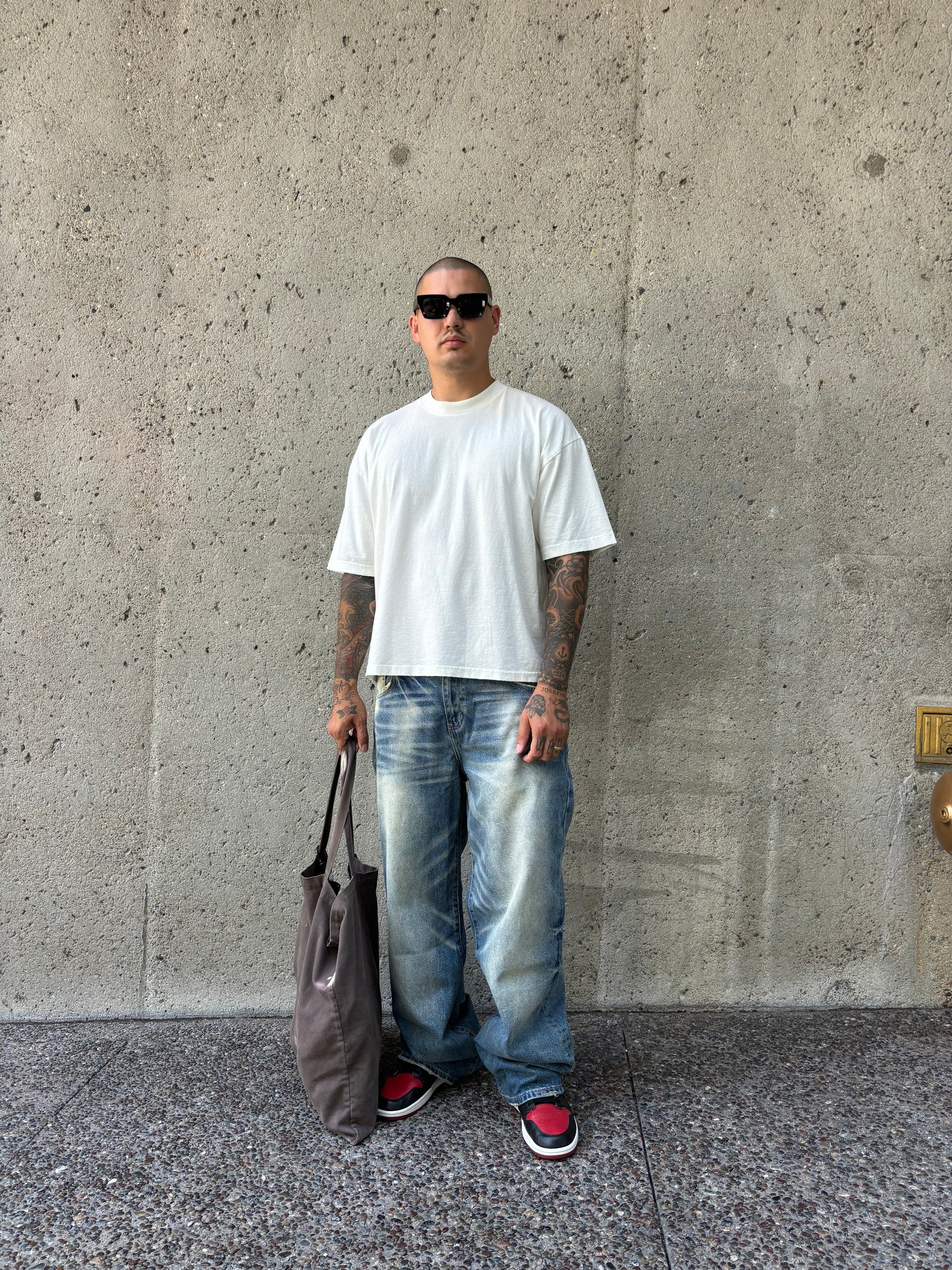 BALBOA WASH MINTCREW BAGGY DENIM PANT