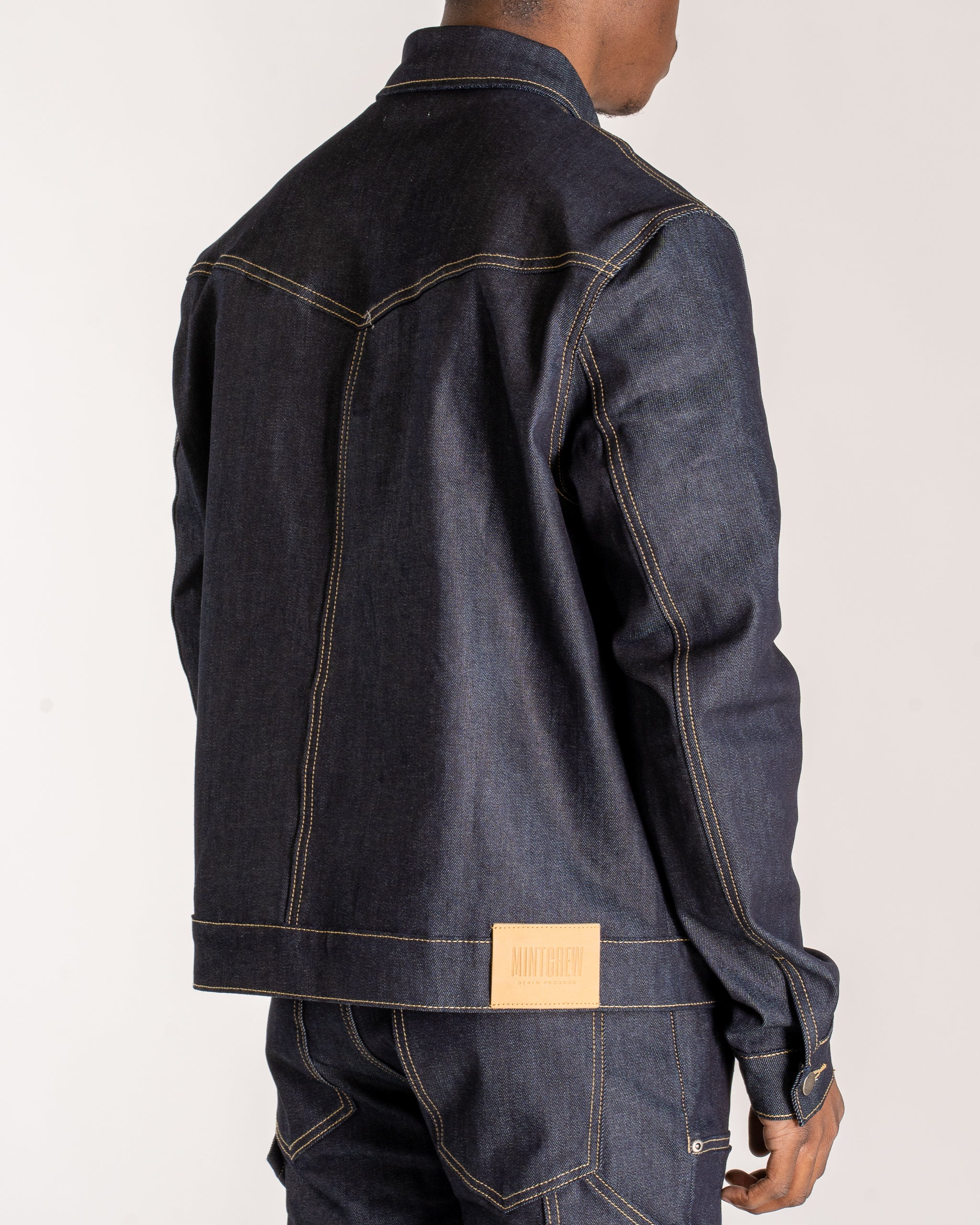 MINT CREW RANCH DENIM WORK JACKET (INDIGO)