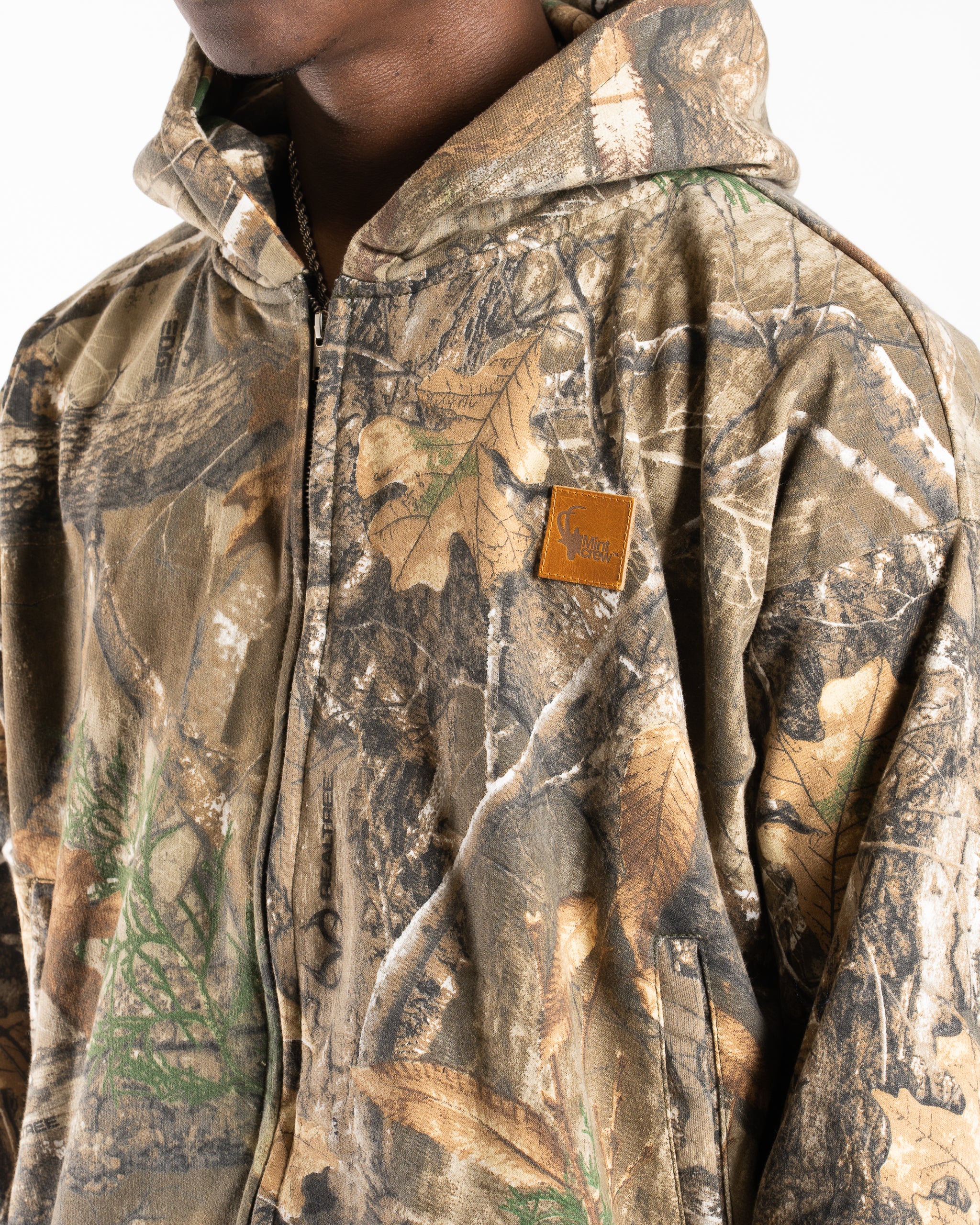 MINT CREW CROPPED HOODIE (REALTREE)