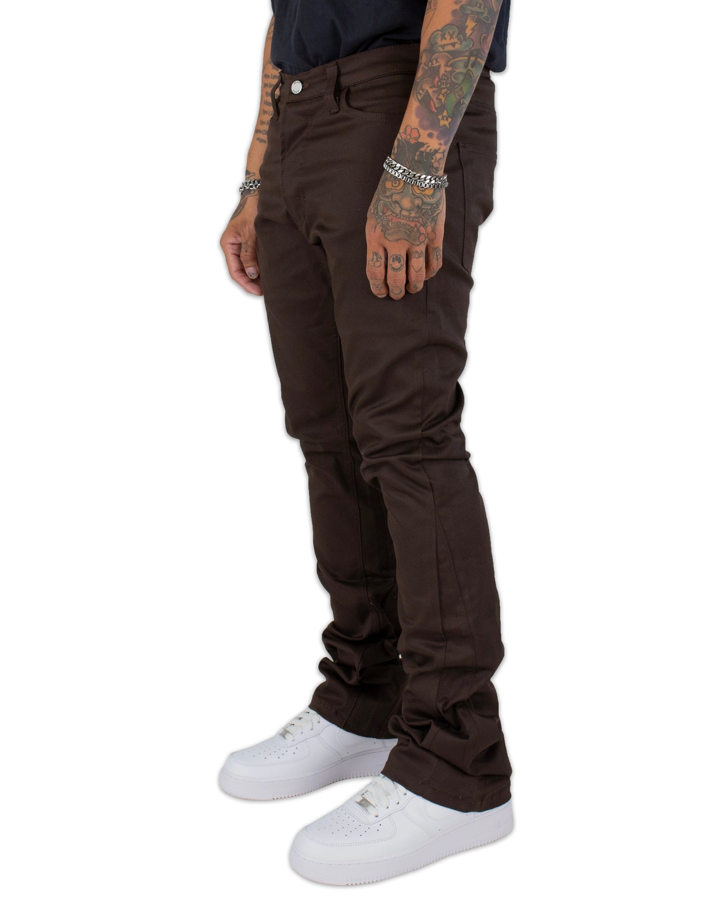 V2 FLARE WORK PANT (BROWN)