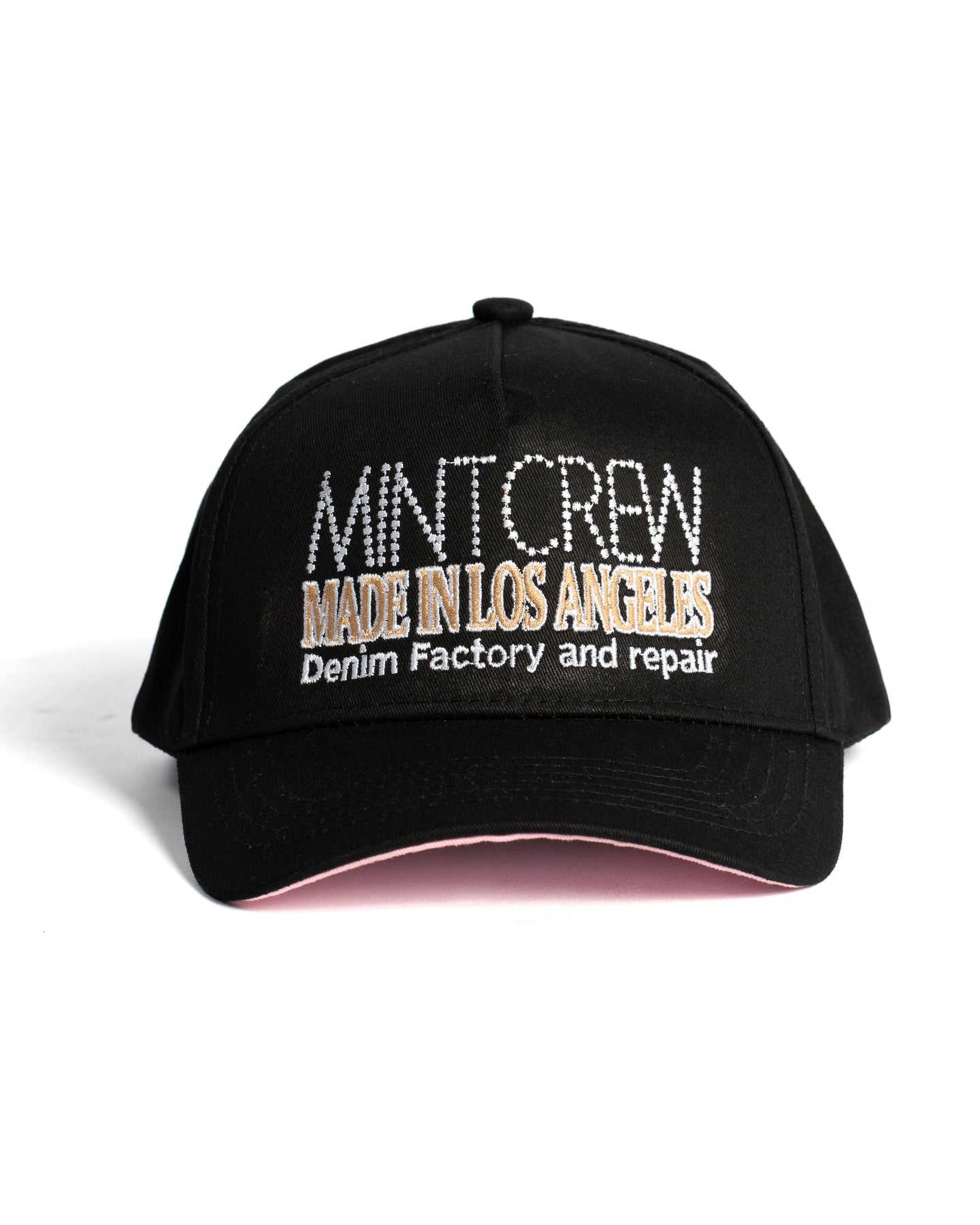 MINTCREW DENIM FACTORY CAP (BLACK/YELLOW)