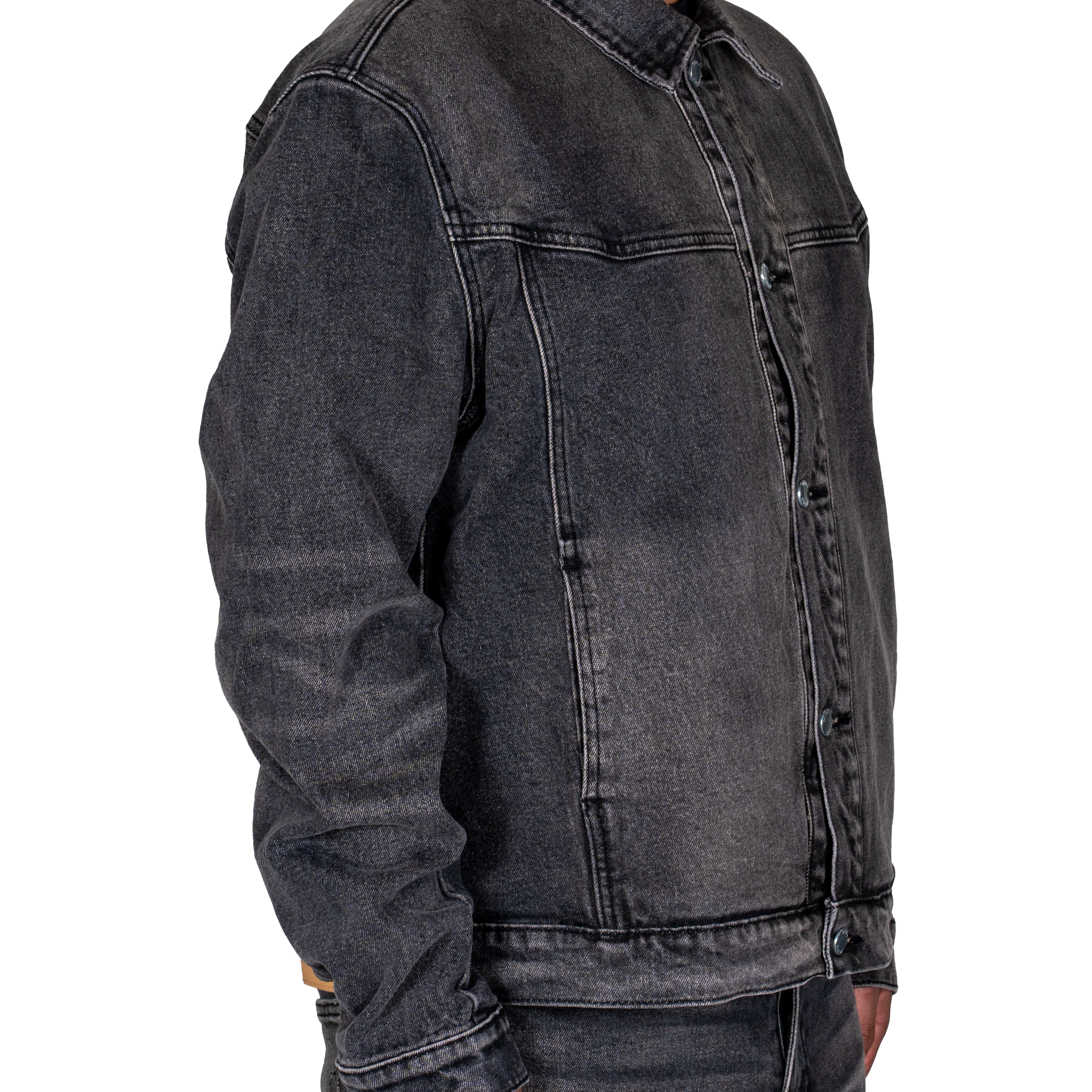 BLACK WASH RANCH DENIM WORK JACKET