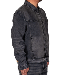 BLACK WASH RANCH DENIM WORK JACKET