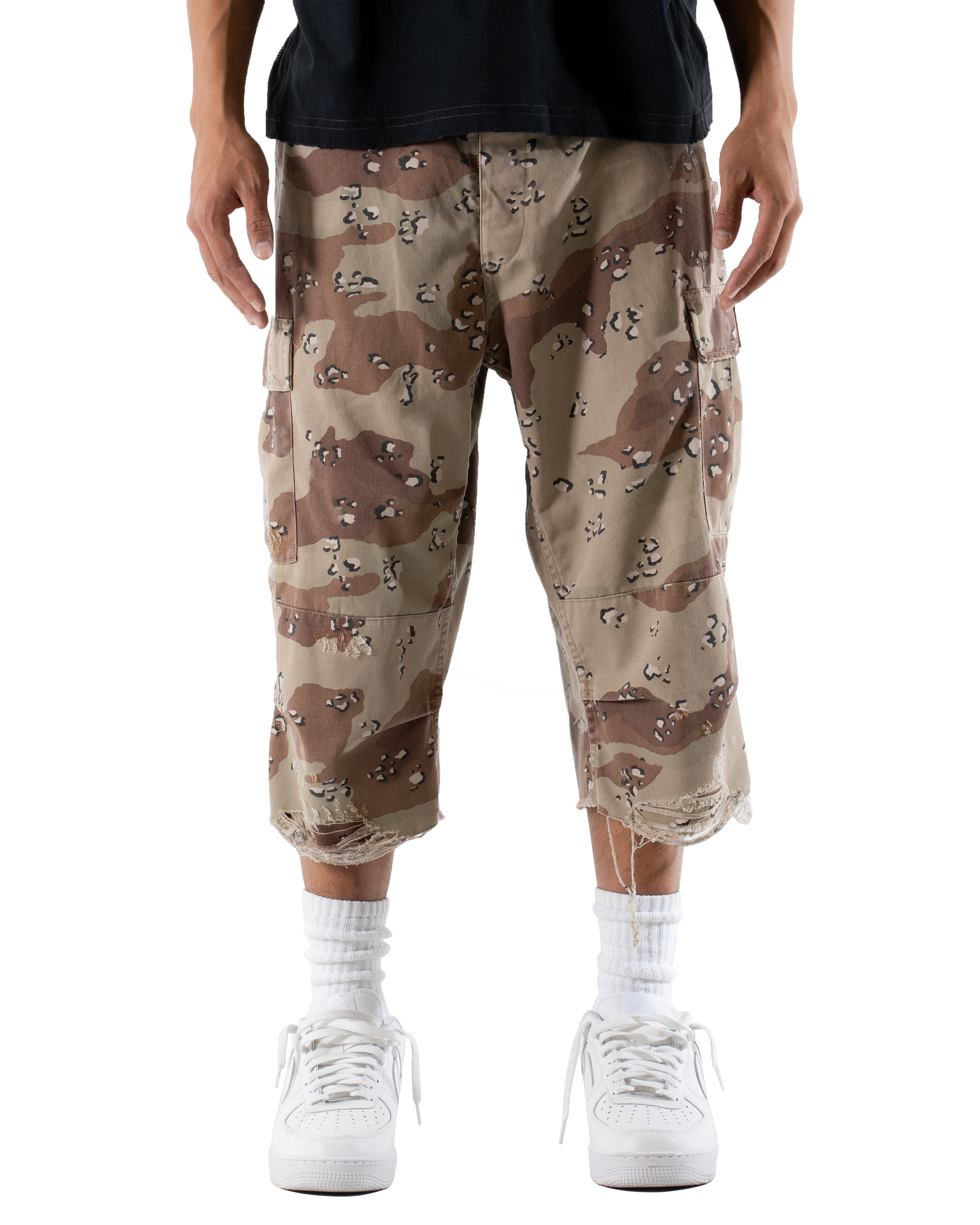 MINTCREW VINTAGE SURPLUS BDU JORT (6-COLOR DESERT CAMO)
