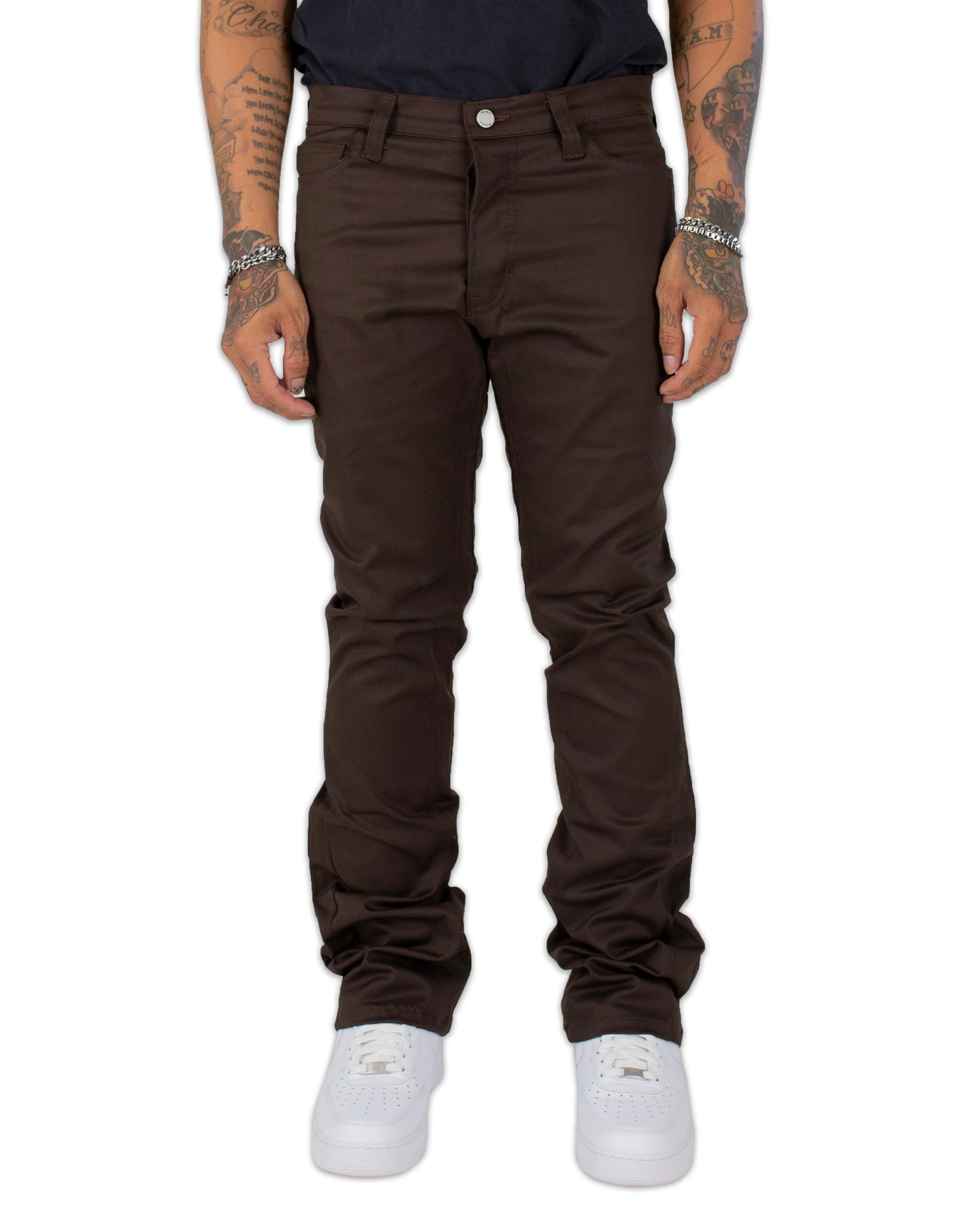 V2 FLARE WORK PANT (BROWN)