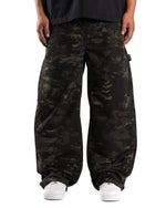 MINTCREW WIDE LEG CARPENTER PANT (MULTICAM BLACK)