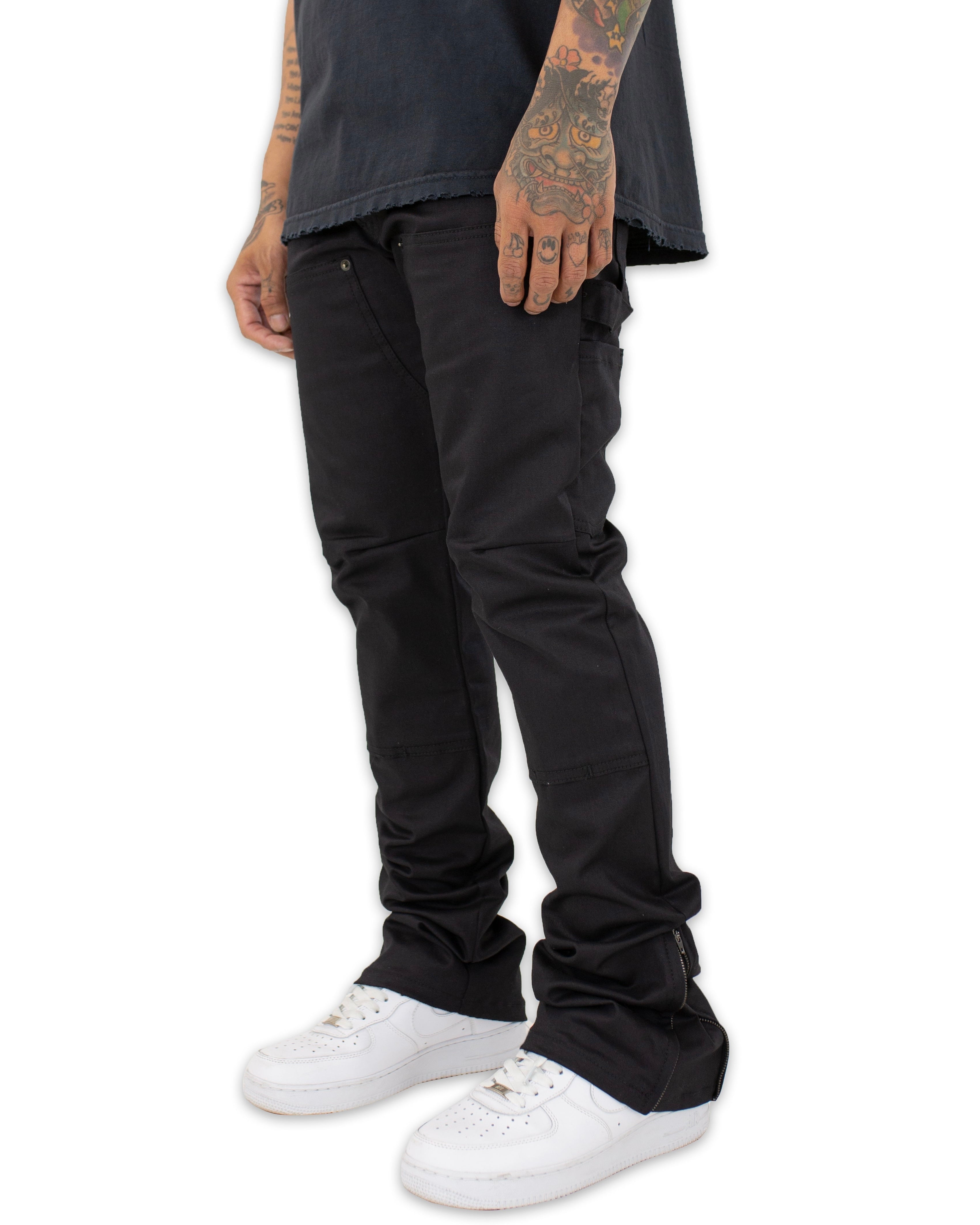 V2 MINT CREW CARPENTER PANT (BLACK)