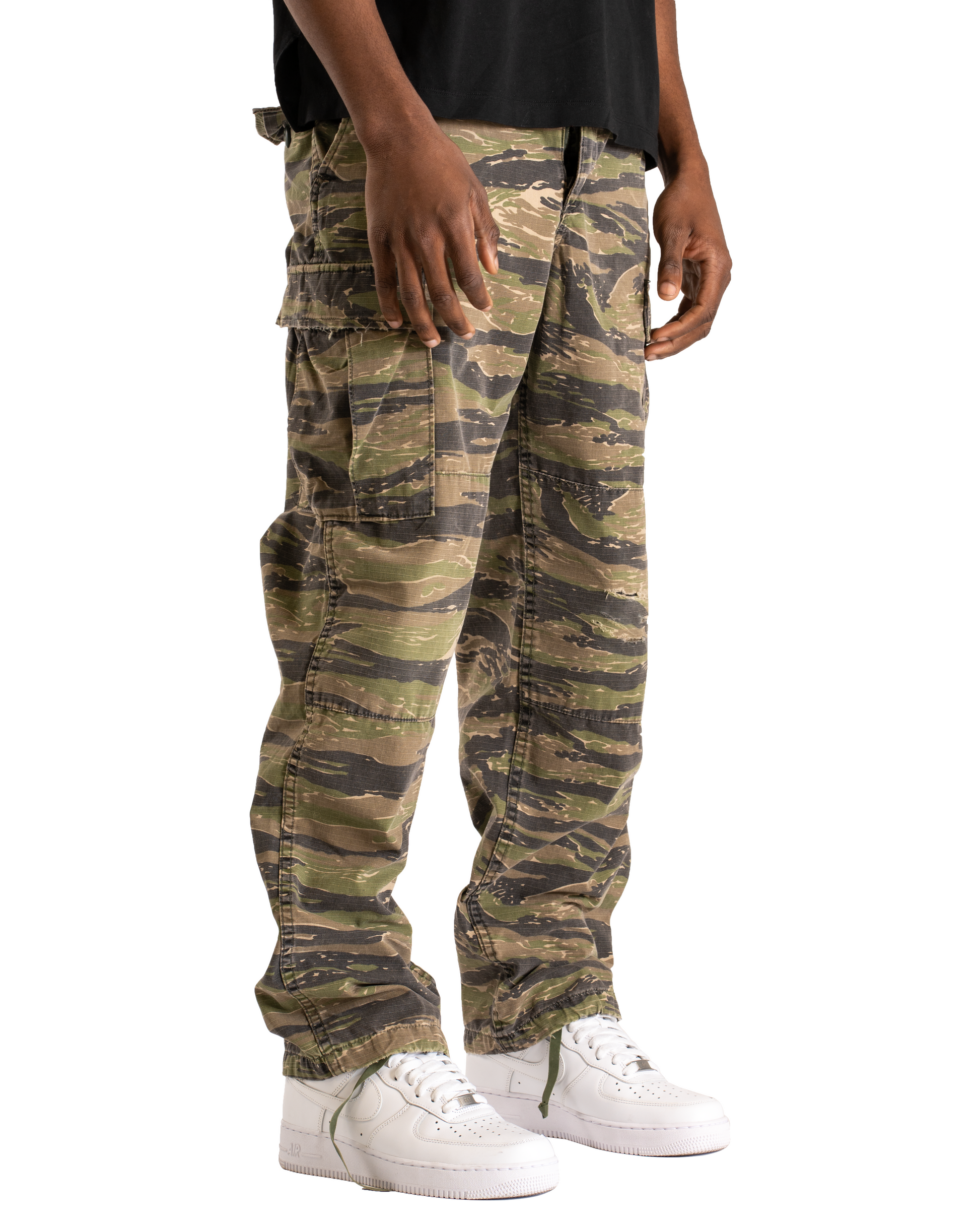 MINTCREW VINTAGE SURPLUS BDU CARGOS (TIGER STRIPE CAMO)
