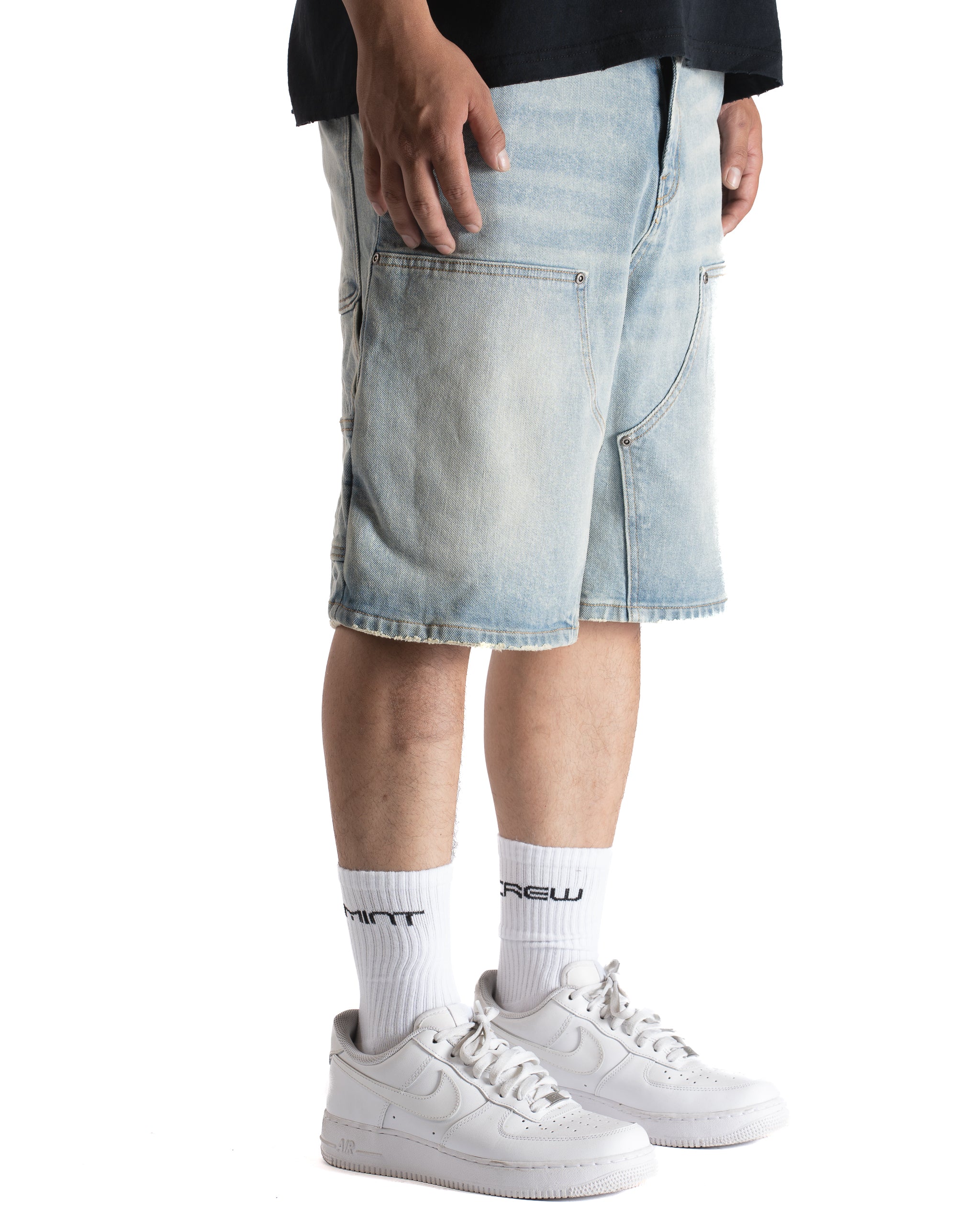 STONE WASH CARPENTER SHORT