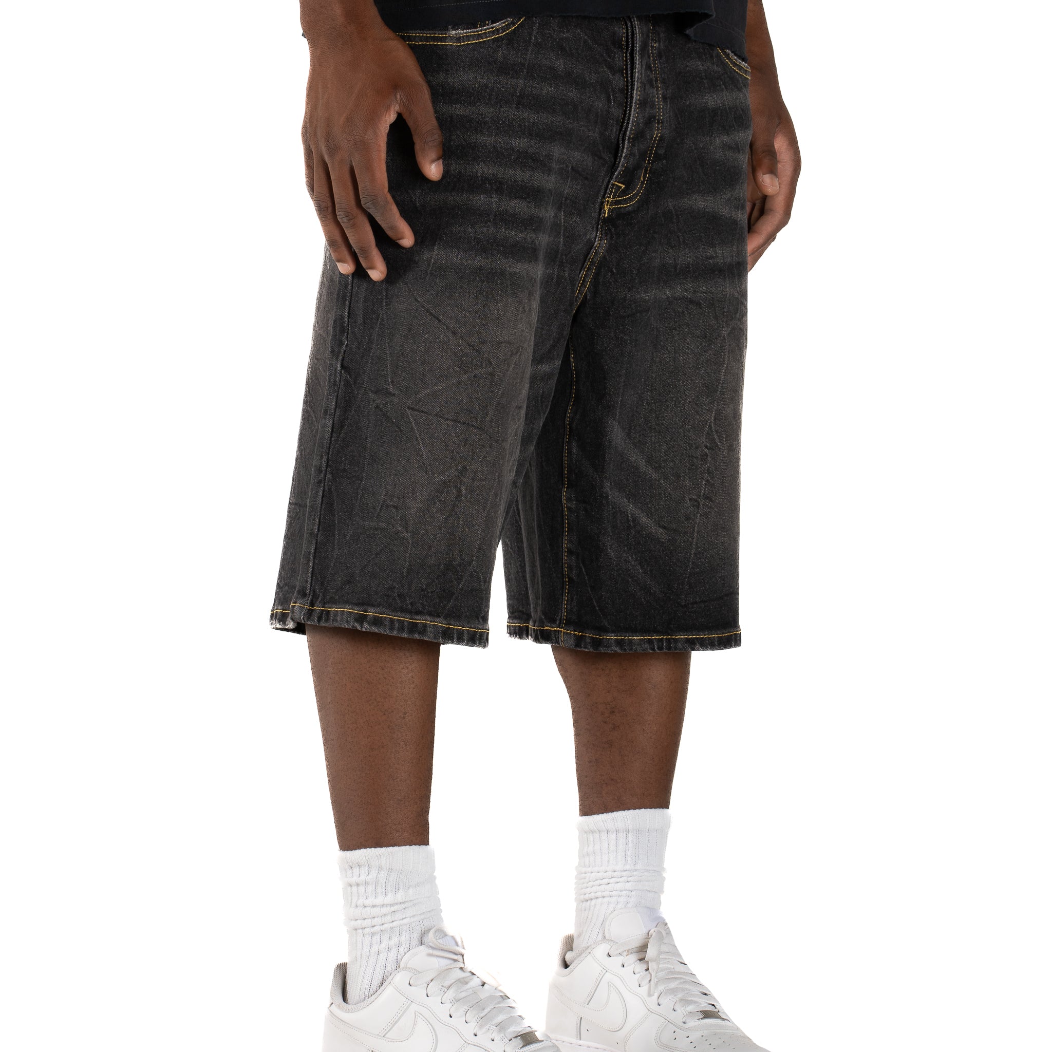 OBSIDIAN WASH MINTCREW JORT