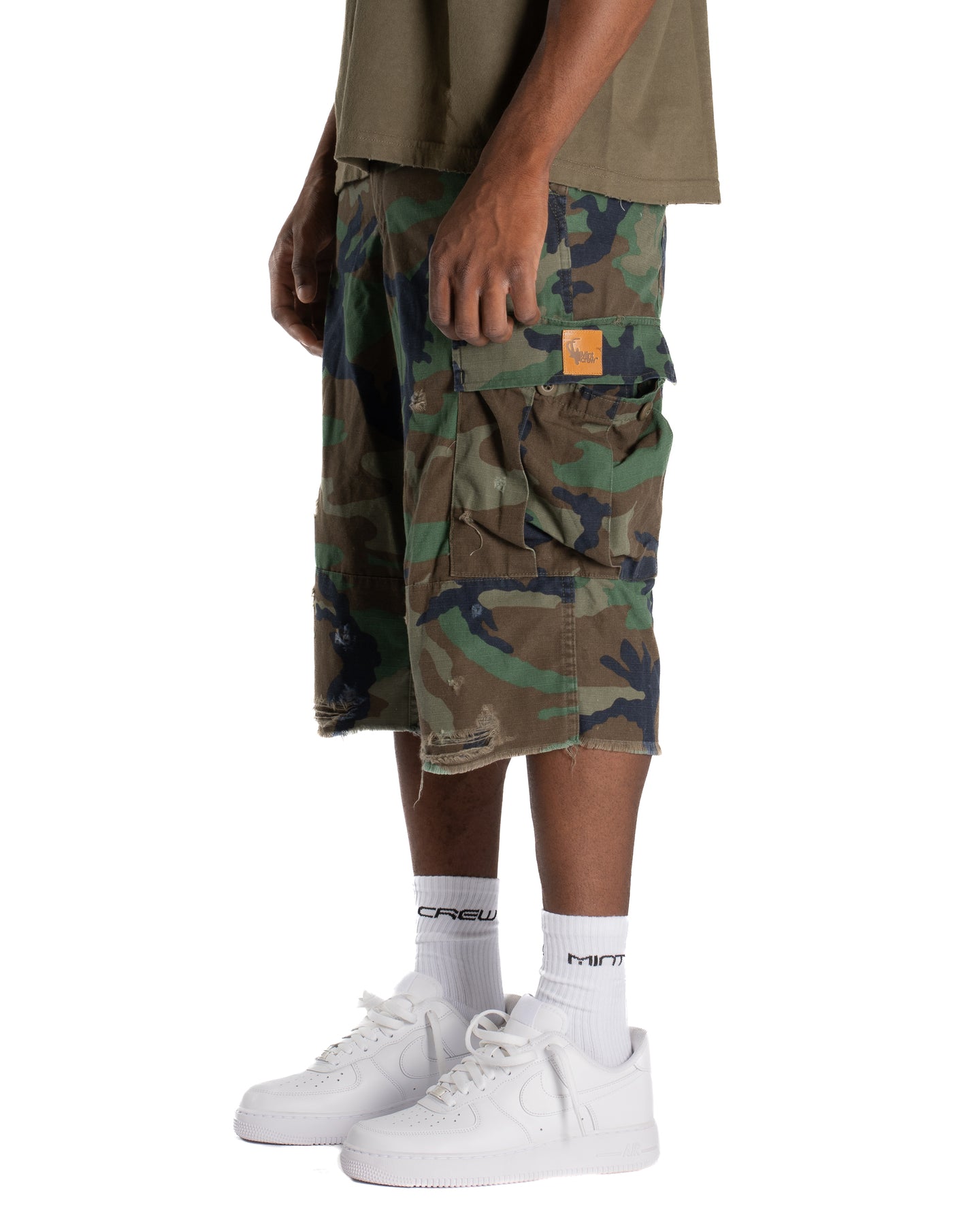 MINTCREW VINTAGE SURPLUS BDU JORT (M81 WOODLAND CAMO)