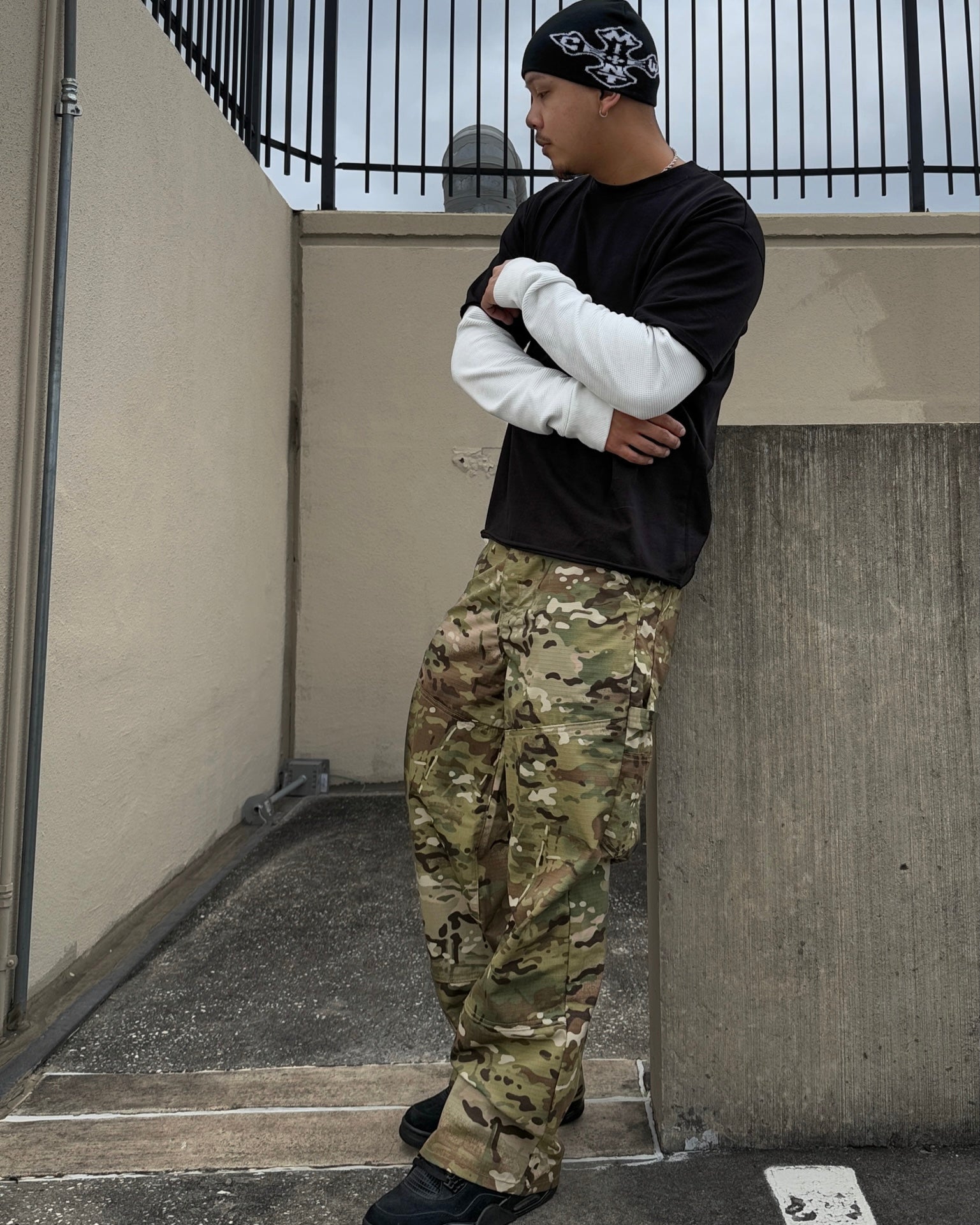 MINTCREW WIDE LEG CARPENTER PANT (MULTICAM)
