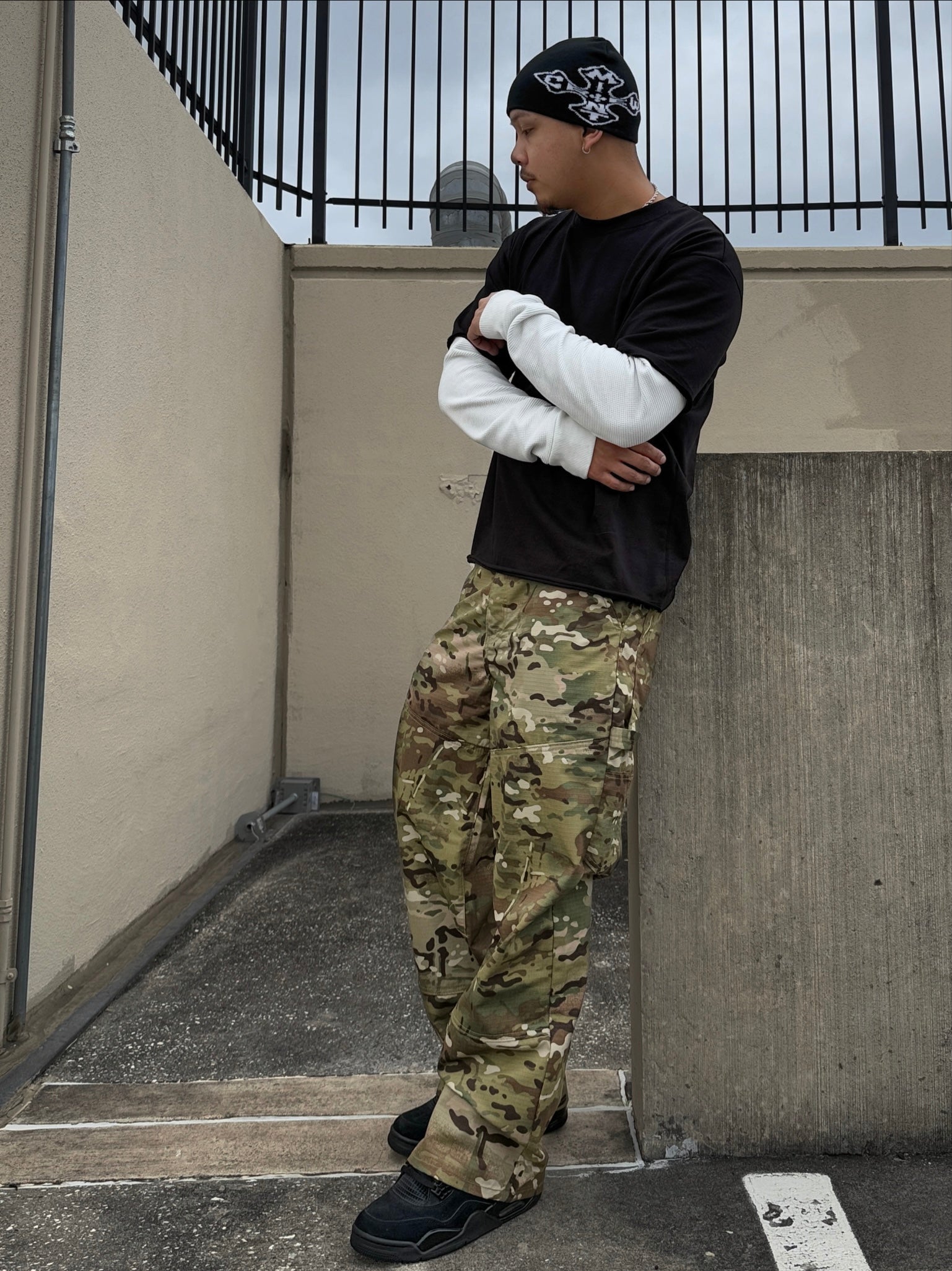 MINTCREW WIDE LEG CARPENTER PANT (MULTICAM)