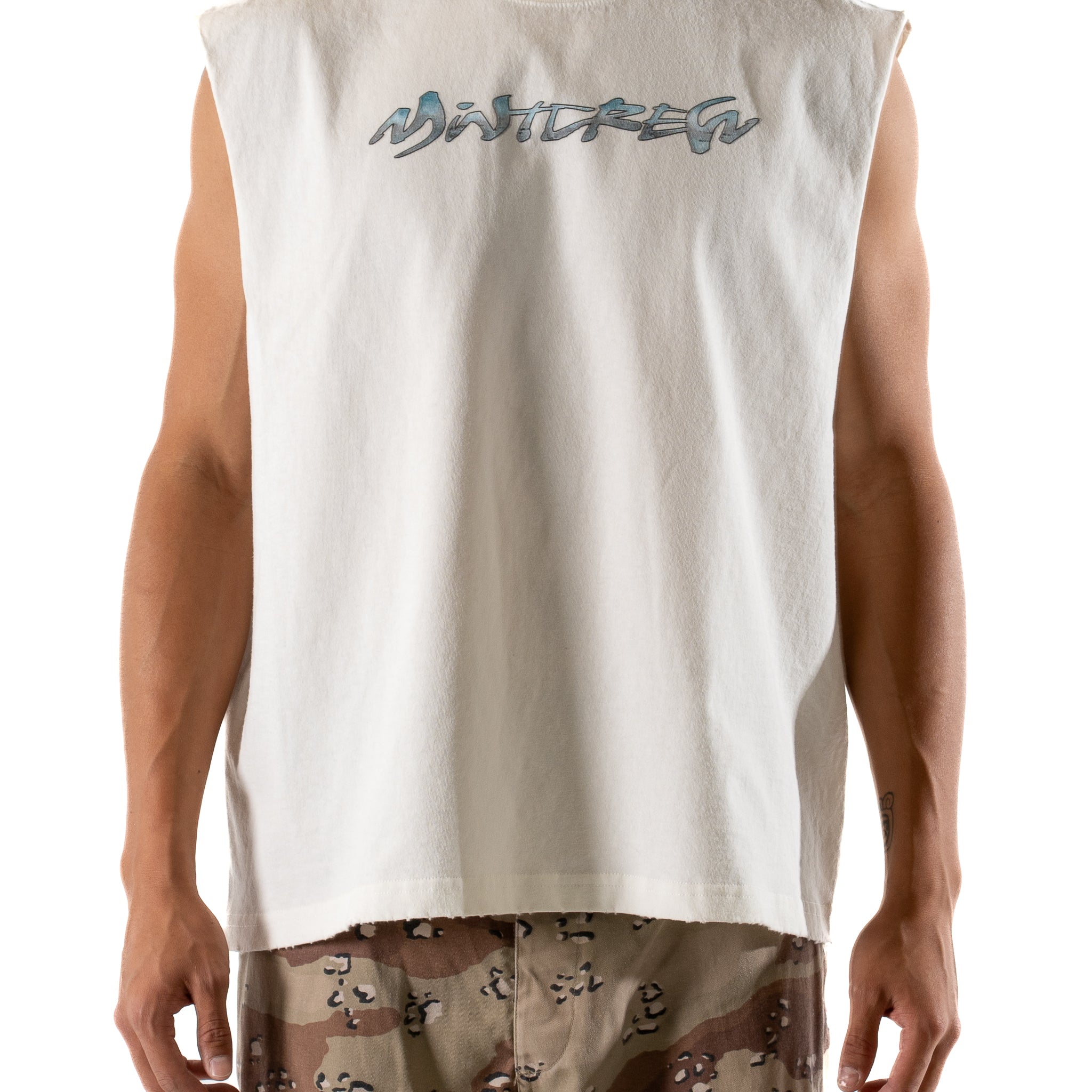 MINTCREW BLUE STEEL SLEEVELESS TEE