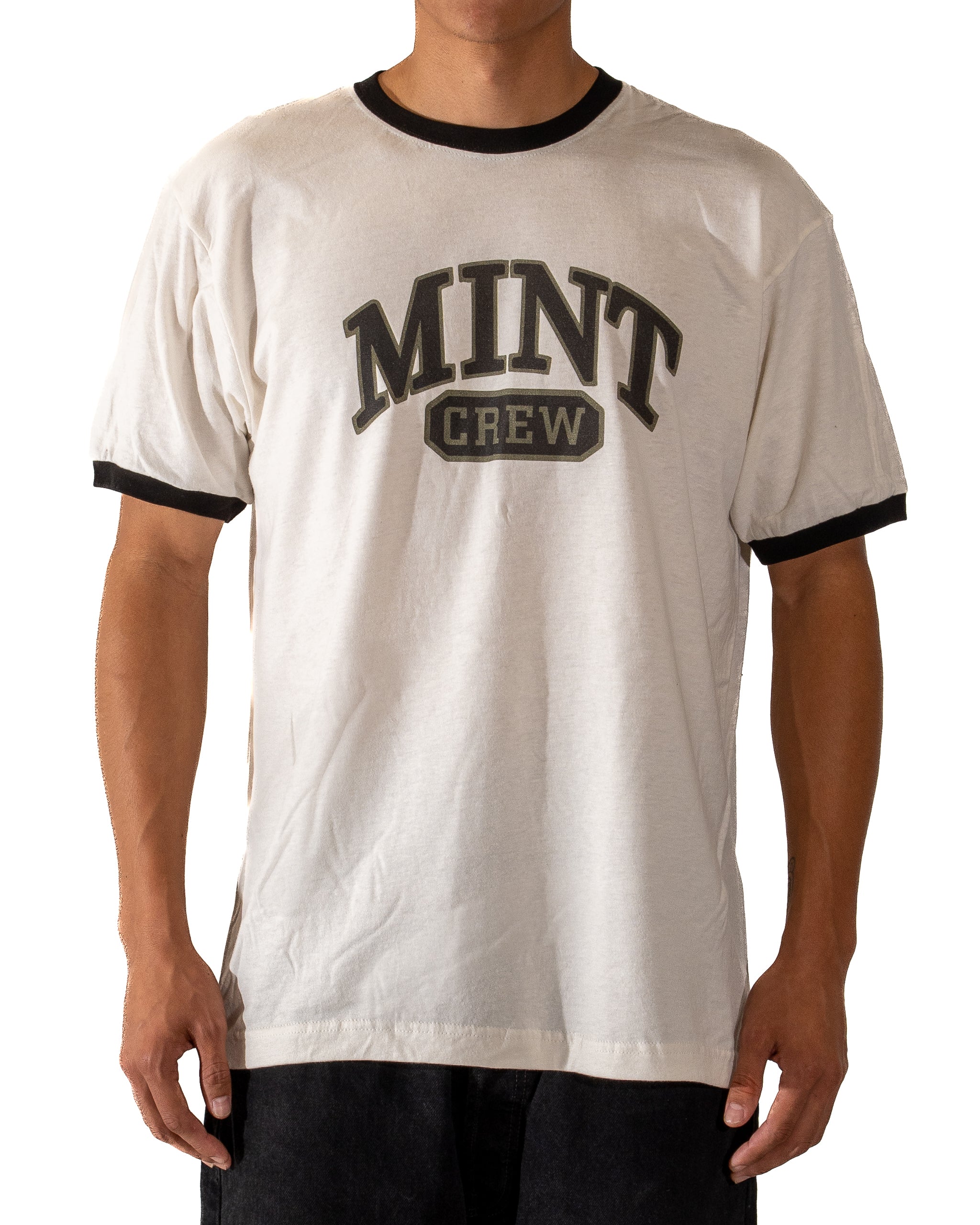 MINTCREW VARSITY RINGER TEE