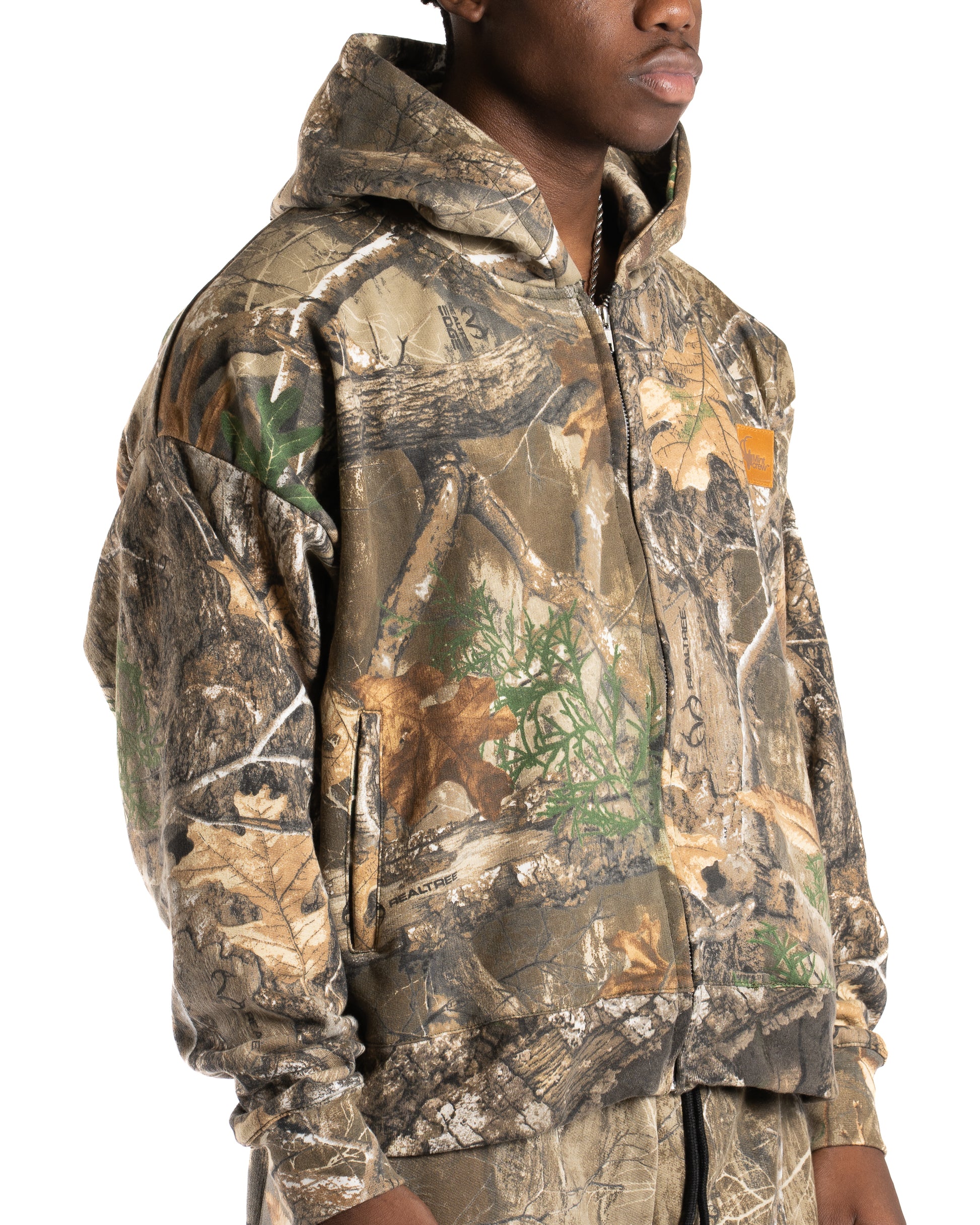 MINT CREW CROPPED HOODIE (REALTREE)