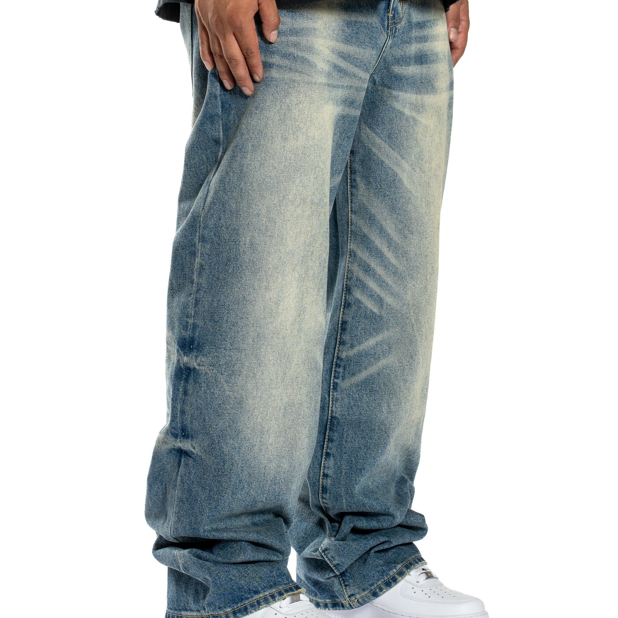 BALBOA WASH MINTCREW BAGGY DENIM PANT