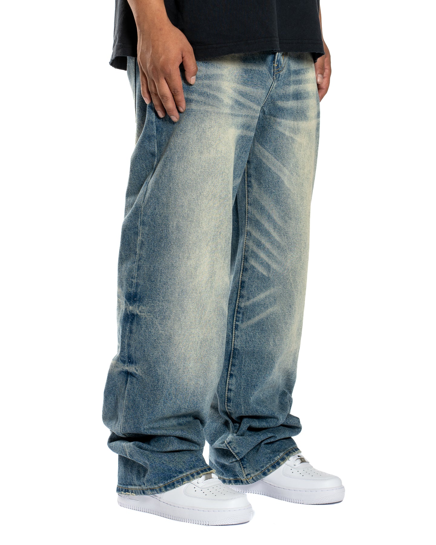 BALBOA WASH MINTCREW BAGGY DENIM PANT