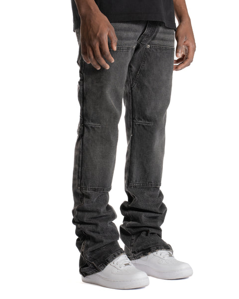 BLACK WASH CARPENTER DENIM PANT – MINTCREW