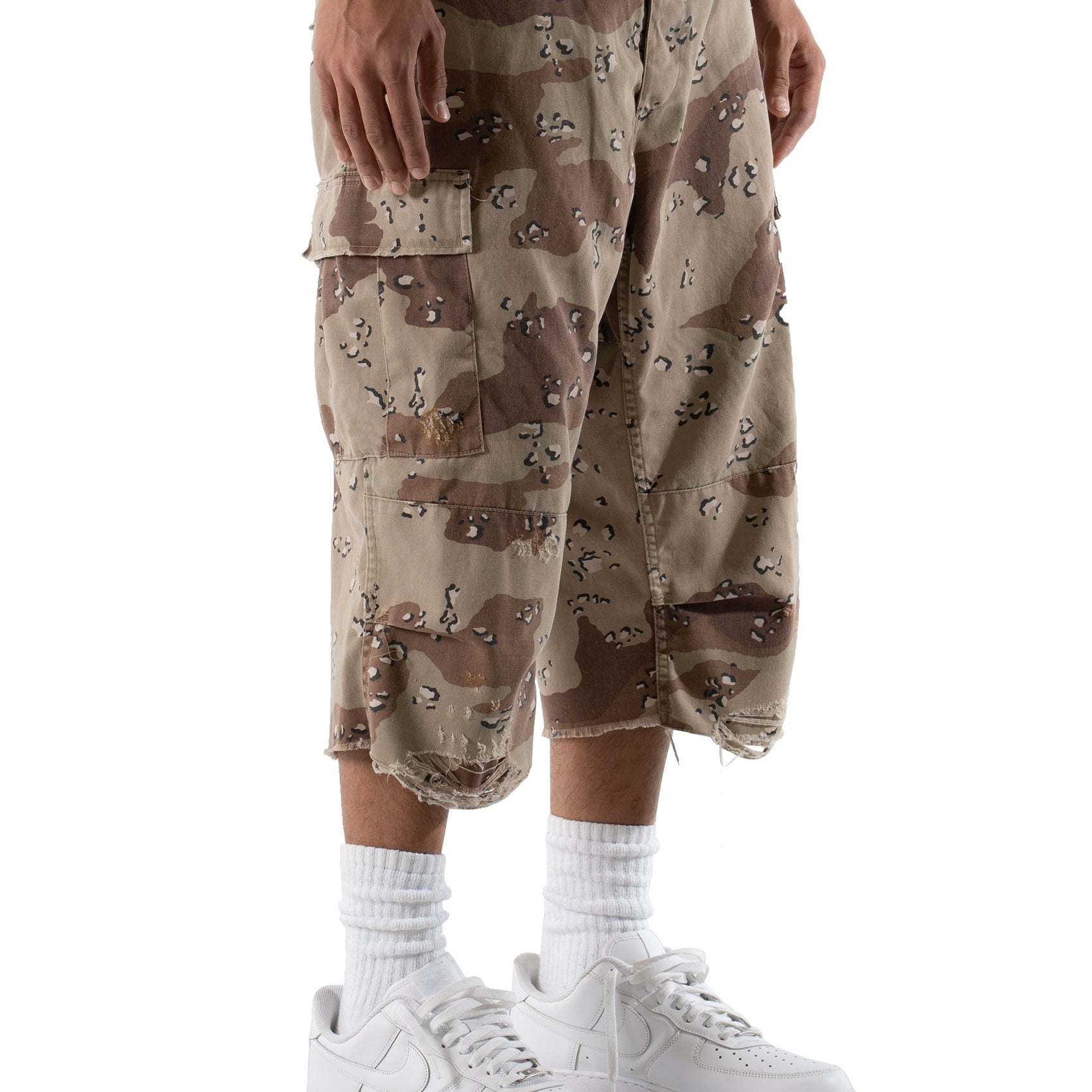 MINTCREW VINTAGE SURPLUS BDU JORT (6-COLOR DESERT CAMO)