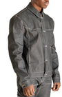 MINT CREW RANCH DENIM WORK JACKET (GREY)