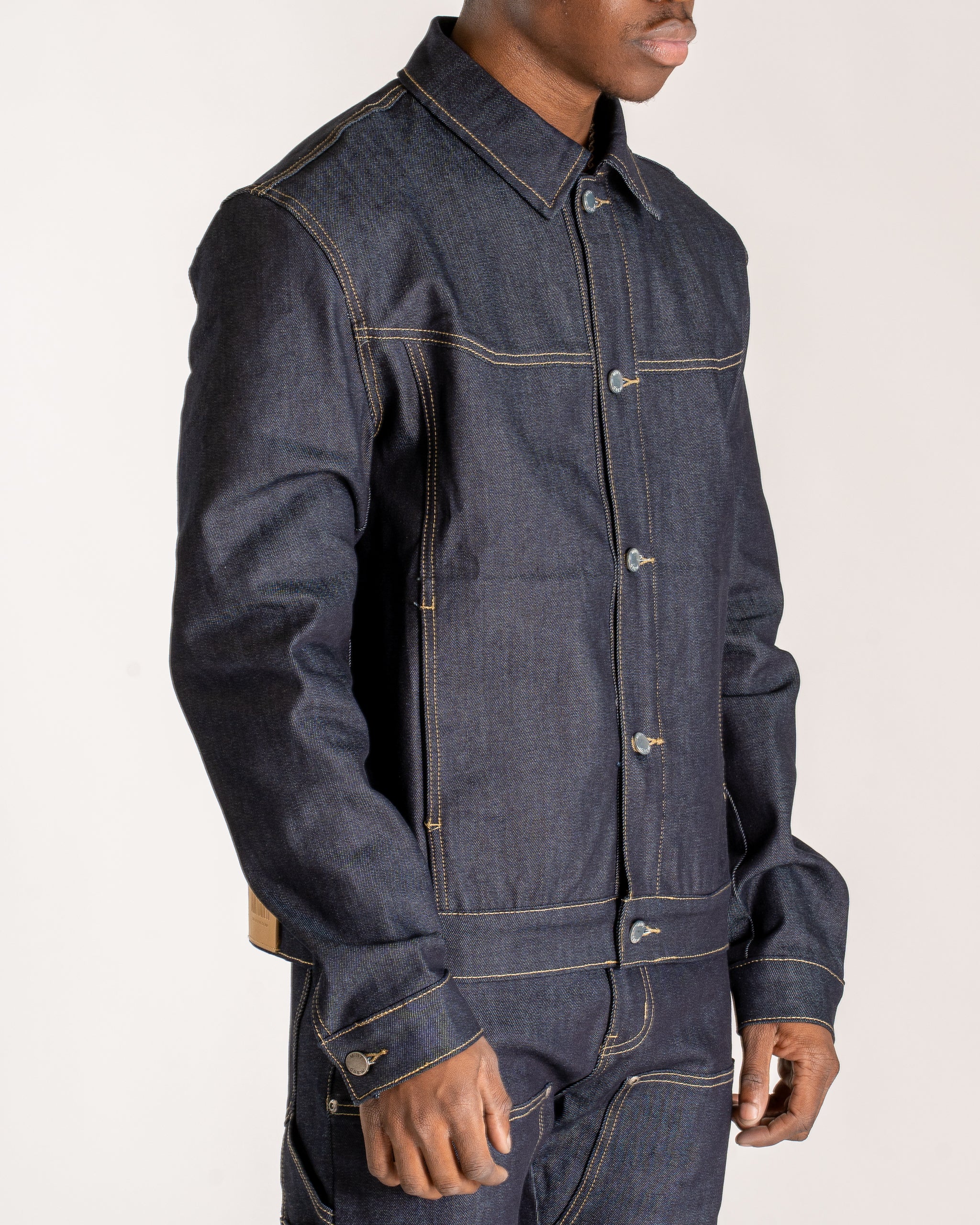 MINT CREW RANCH DENIM WORK JACKET (INDIGO)