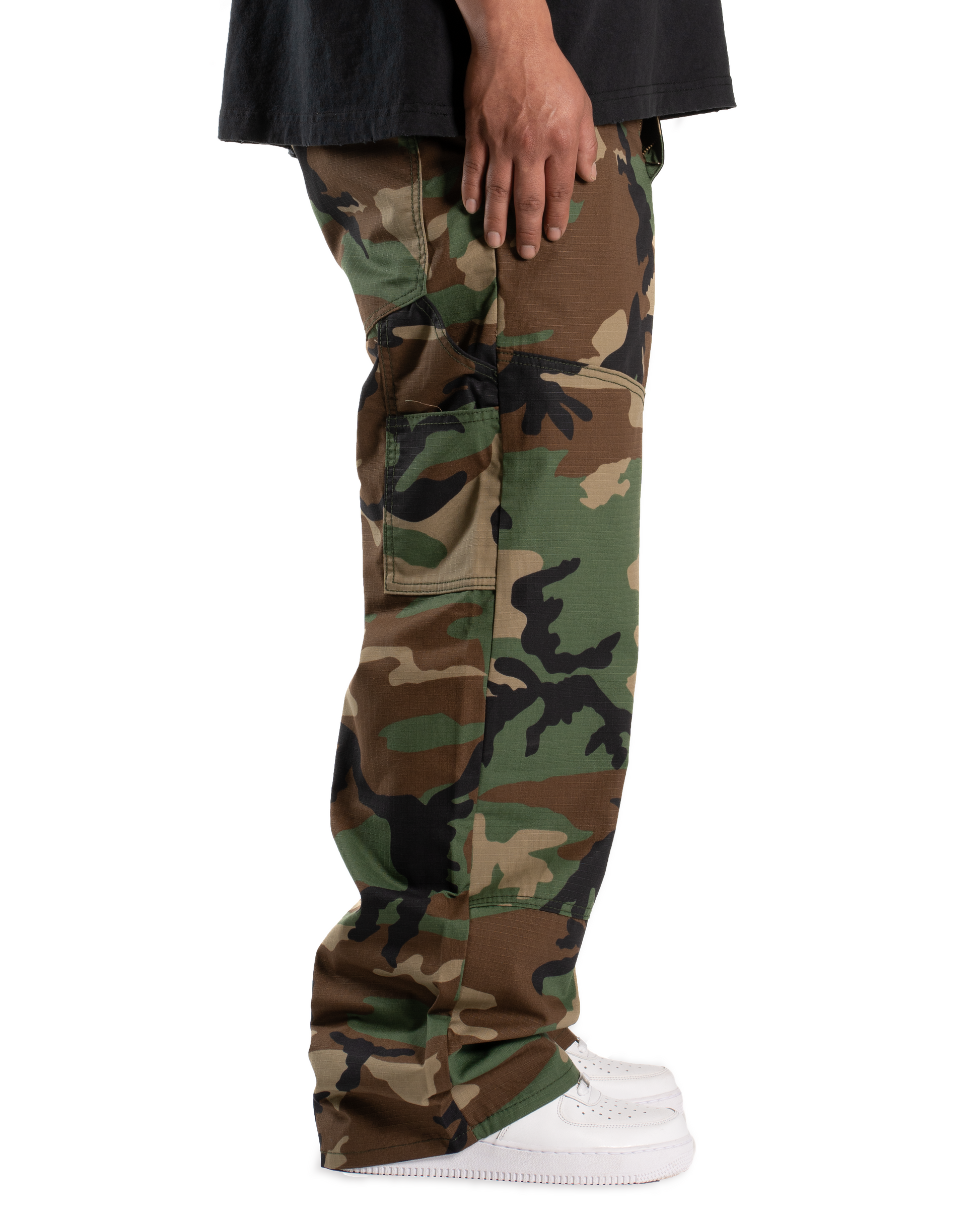 MINTCREW WIDE LEG CARPENTER PANT (WOODLAND CAMO)