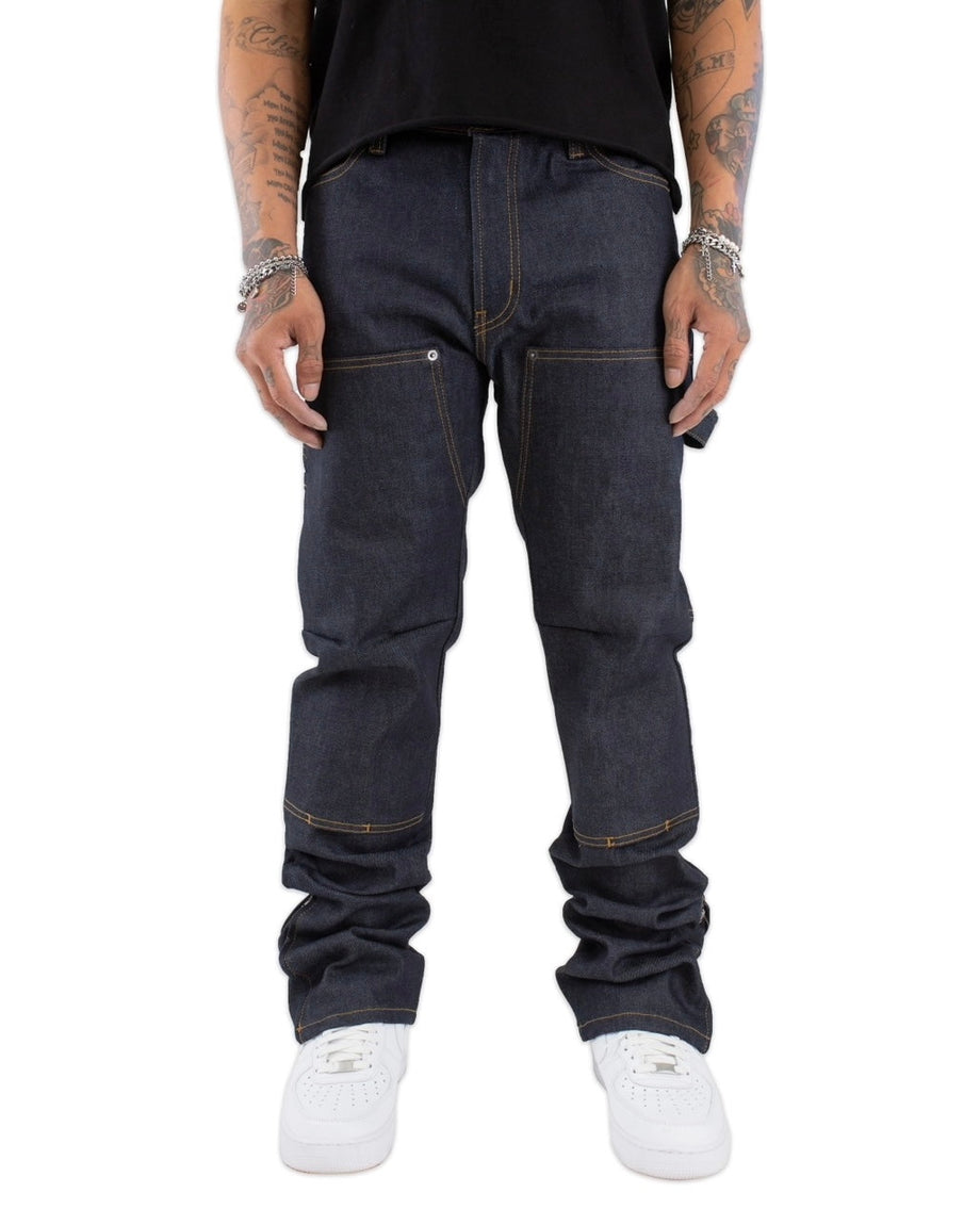 MINT CREW DENIM CARPENTER PANT (INDIGO)