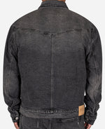 BLACK WASH RANCH DENIM WORK JACKET