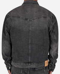 BLACK WASH RANCH DENIM WORK JACKET