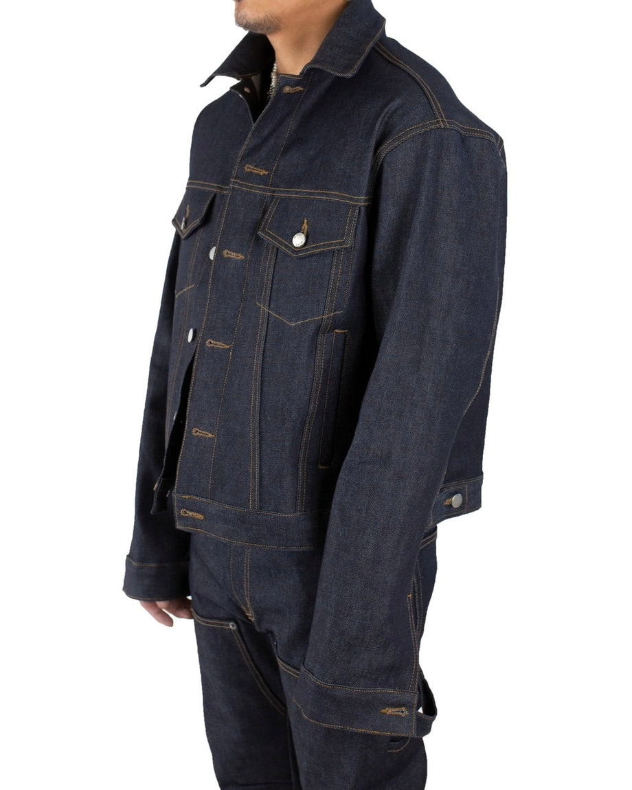 MINT CREW TYPE lll DENIM JACKET (INDIGO)