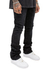 OBSIDIAN WASH FLARE DENIM