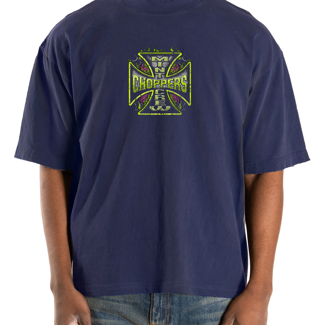 MINTCREW WEBBED OUT CHOPPAS TEE (NAVY)