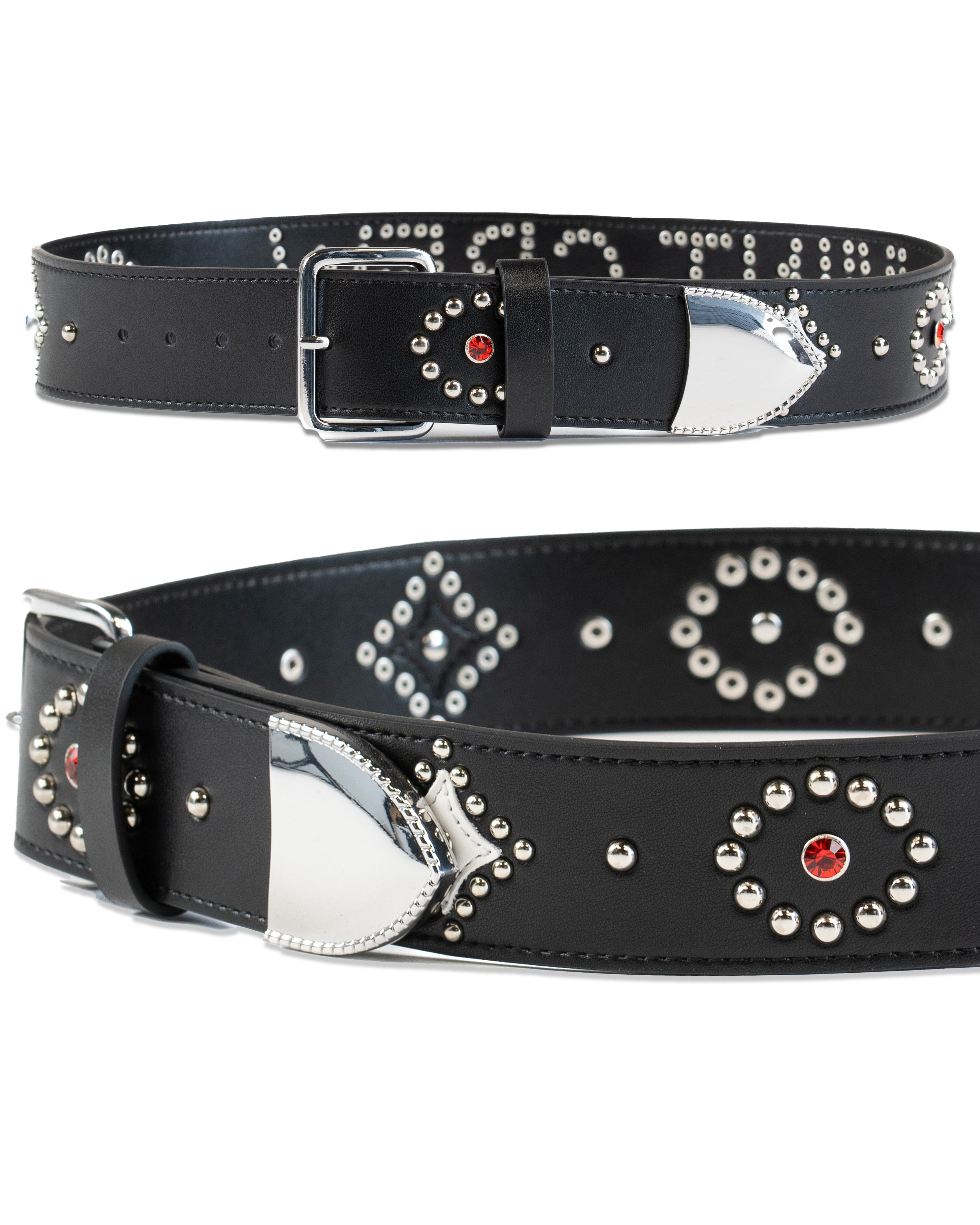 MINT CREW LEATHER STUDDED BELT