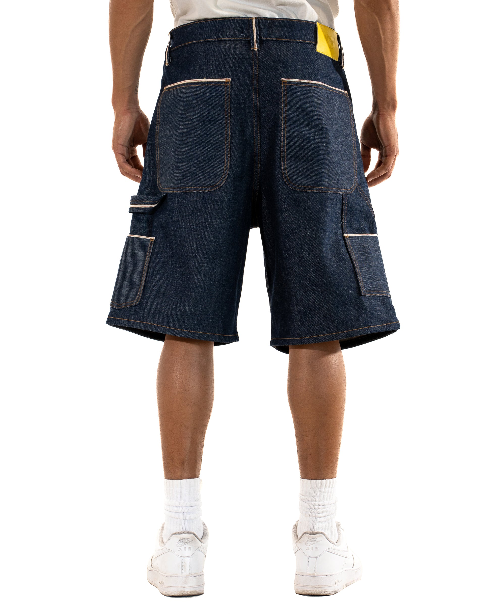 JAPANESE SELVEDGE DENIM CARPENTER SHORT