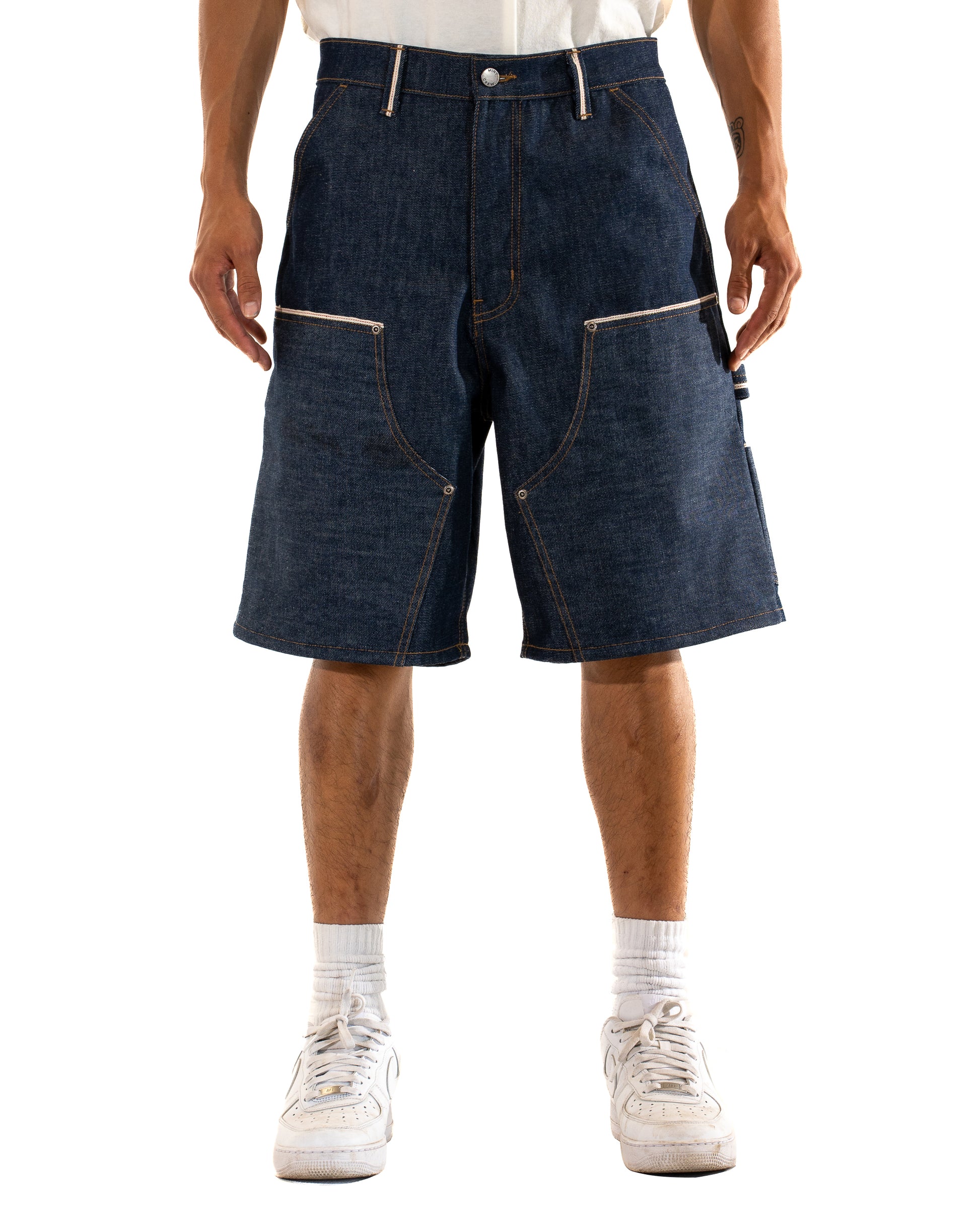 JAPANESE SELVEDGE DENIM CARPENTER SHORT