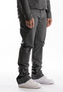 MINT CREW COATED DENIM CARPENTER PANT (GREY)