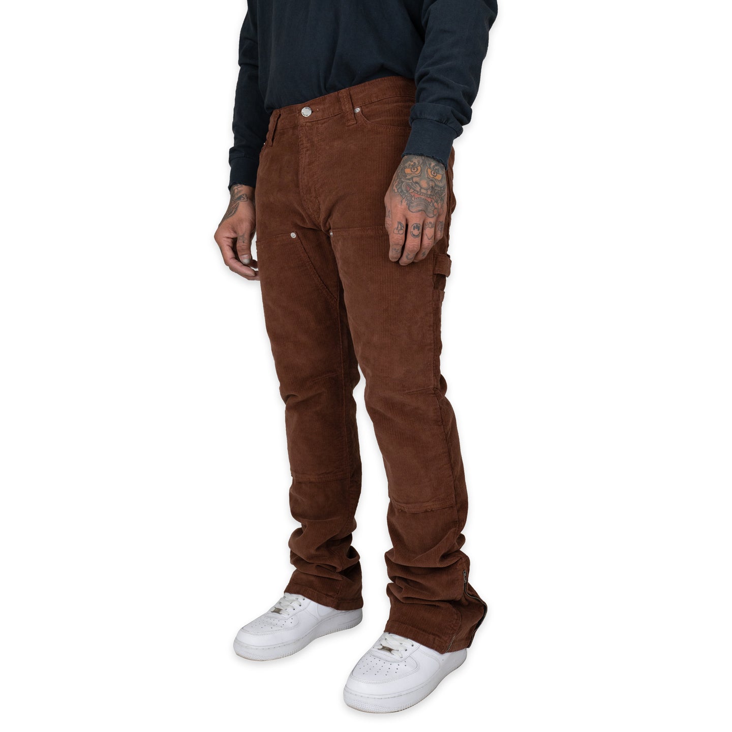 MINTCREW CORDUROY CARPENTER PANTS (BROWN)