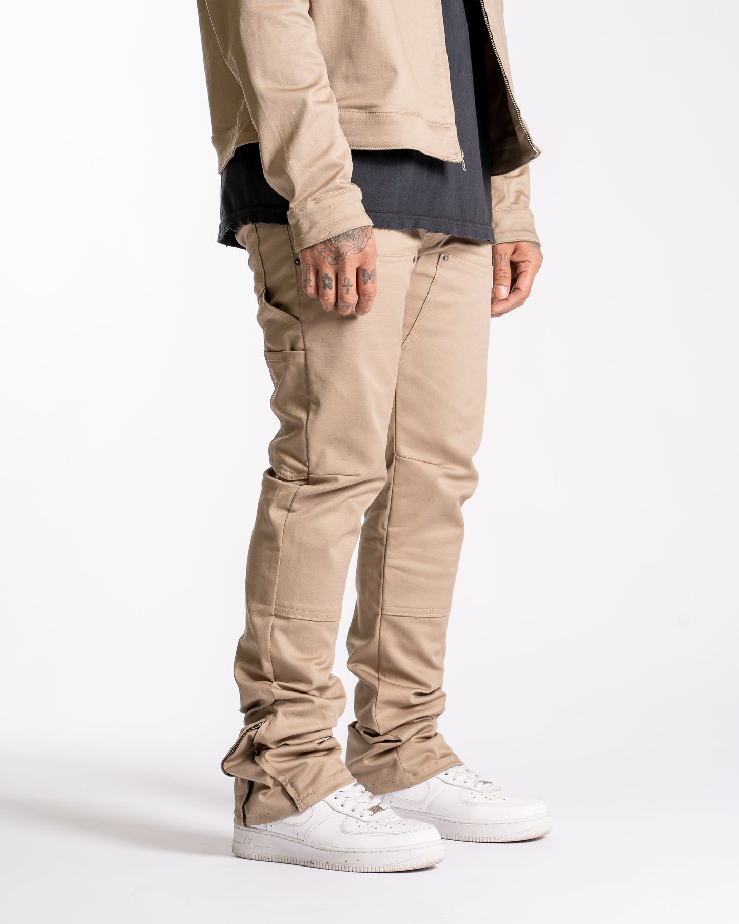 V2 MINT CREW CARPENTER PANT (KHAKI)