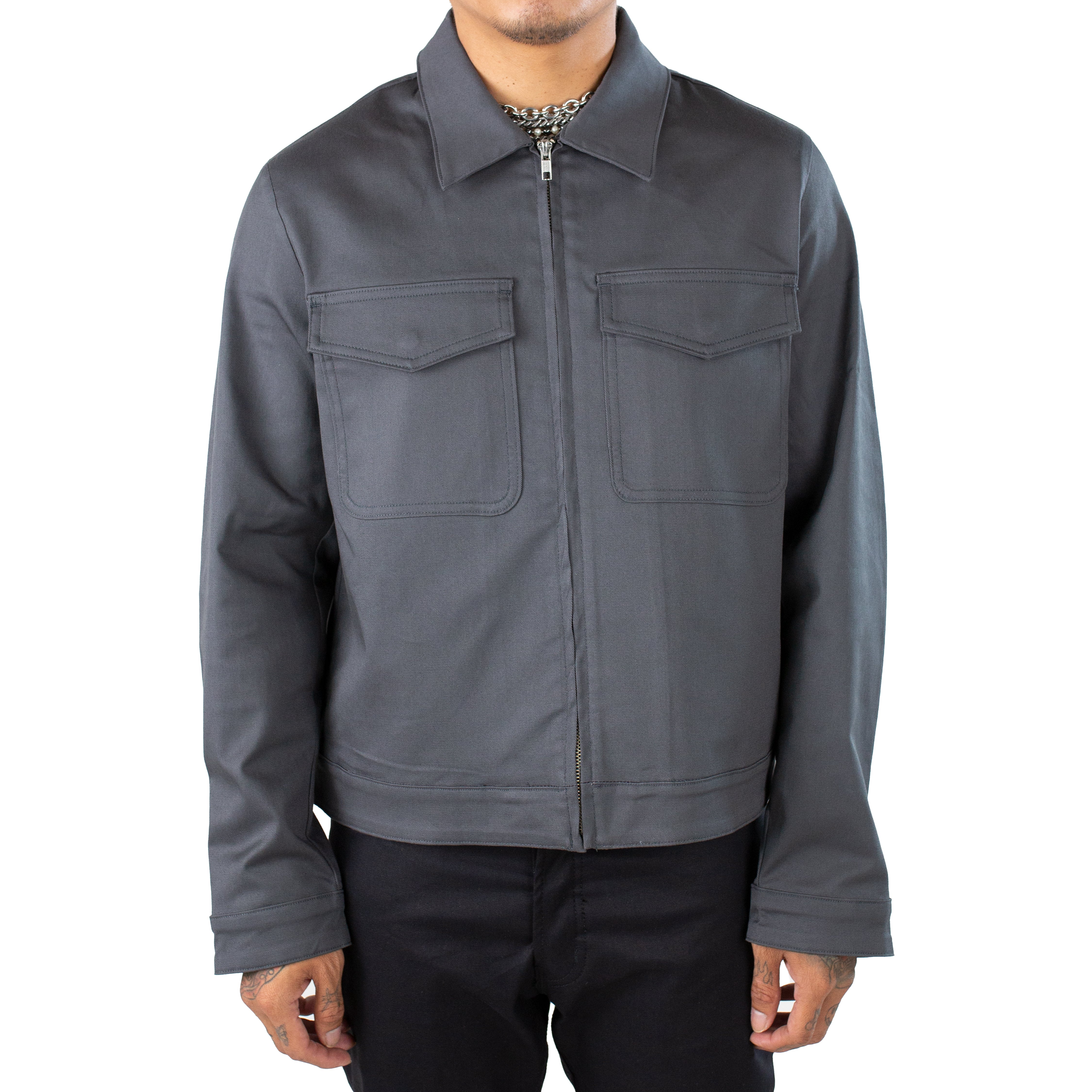 AFFIX WORKS Two Way Zip Service Jacket M-